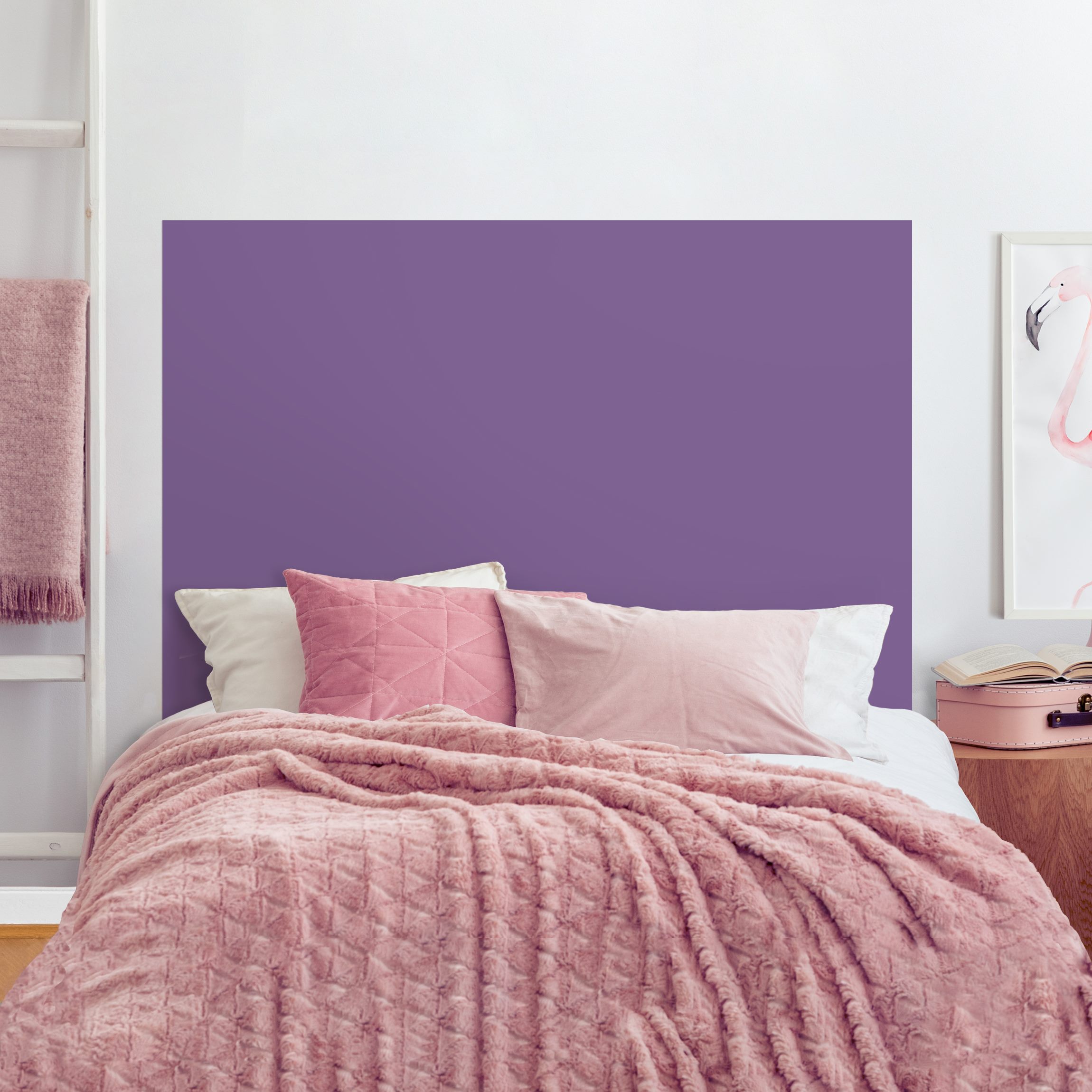 Kopfteil Bett Flieder