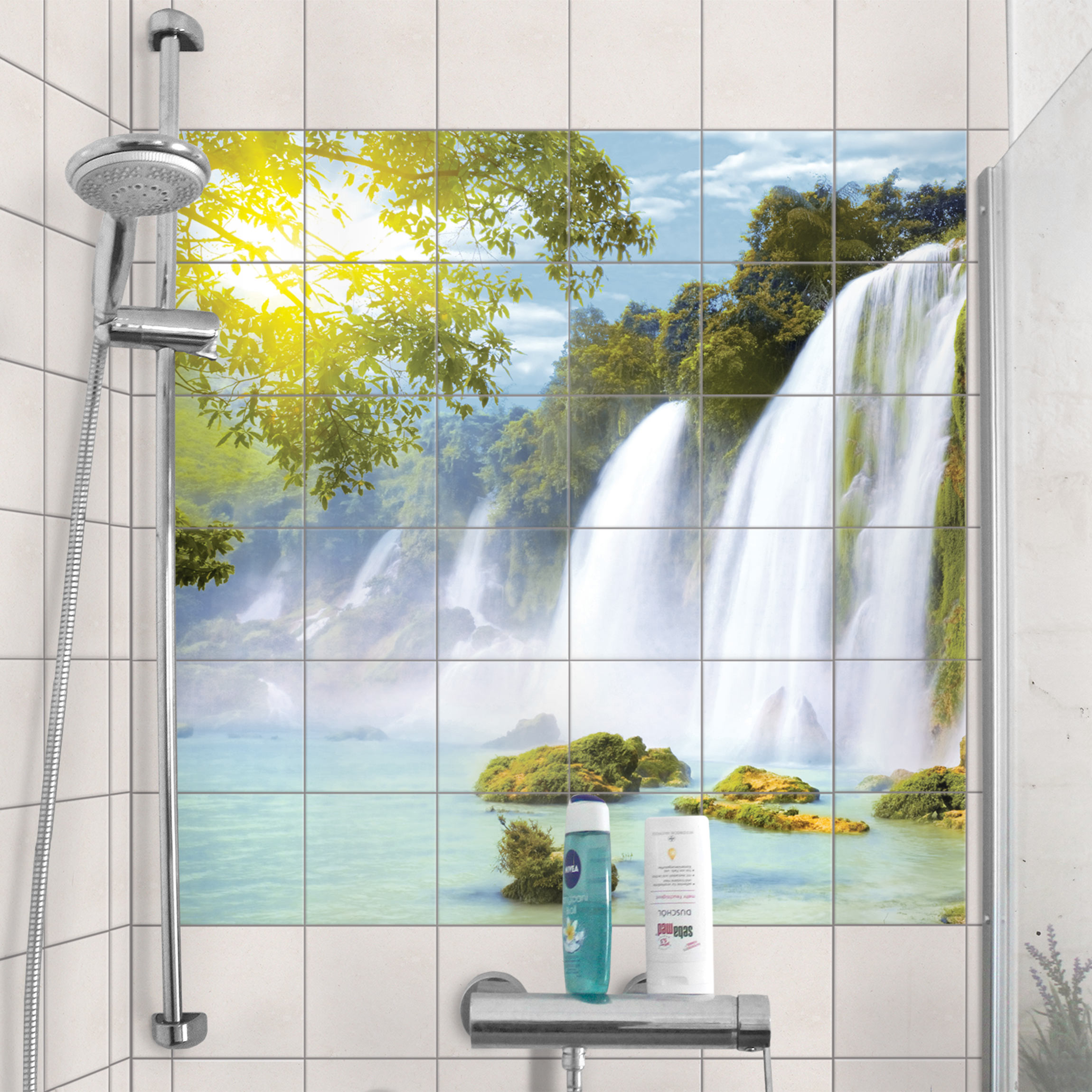 Fliesenbild - Quadrat Amazon Waters