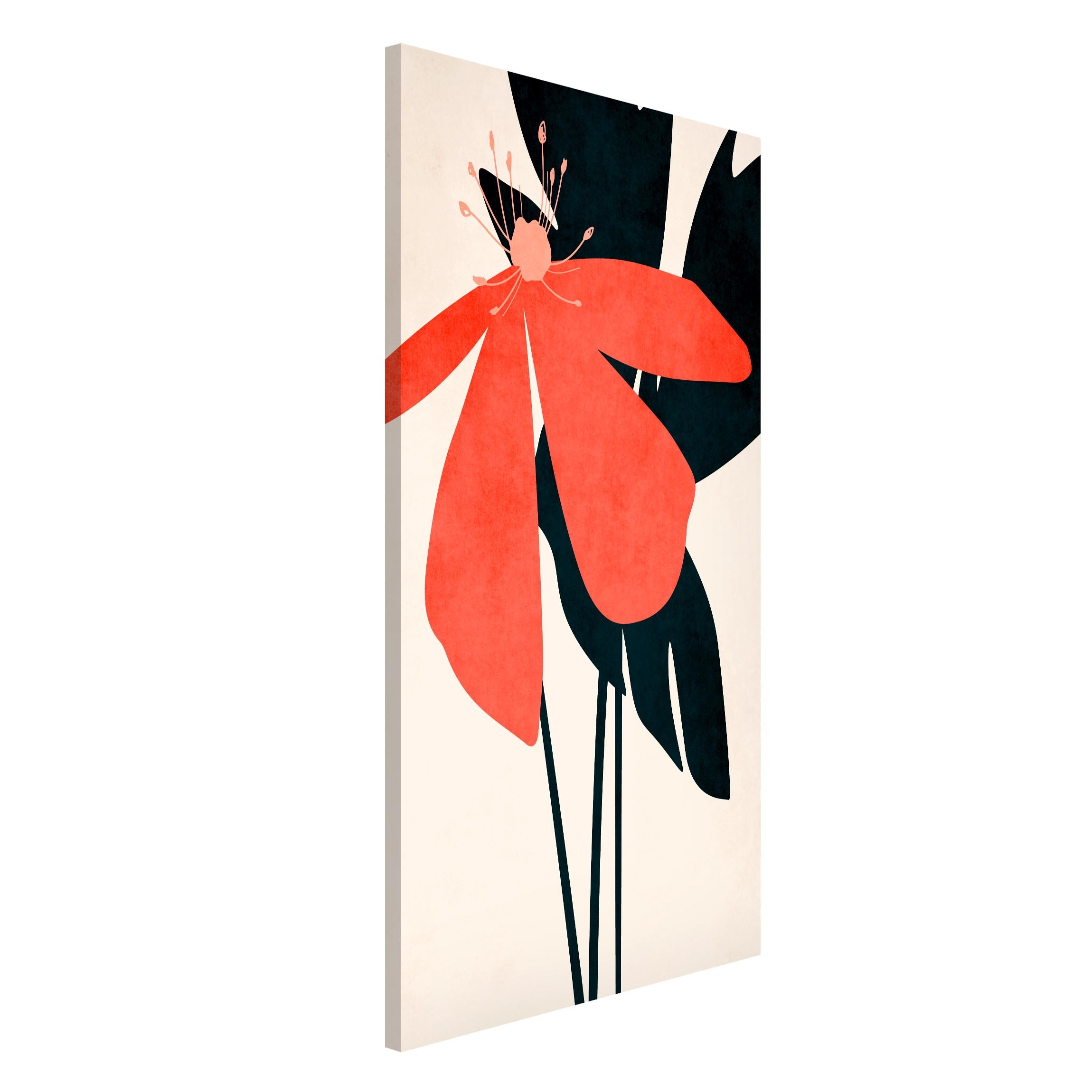 Magnettafel Floral Beauty Pink And Blue