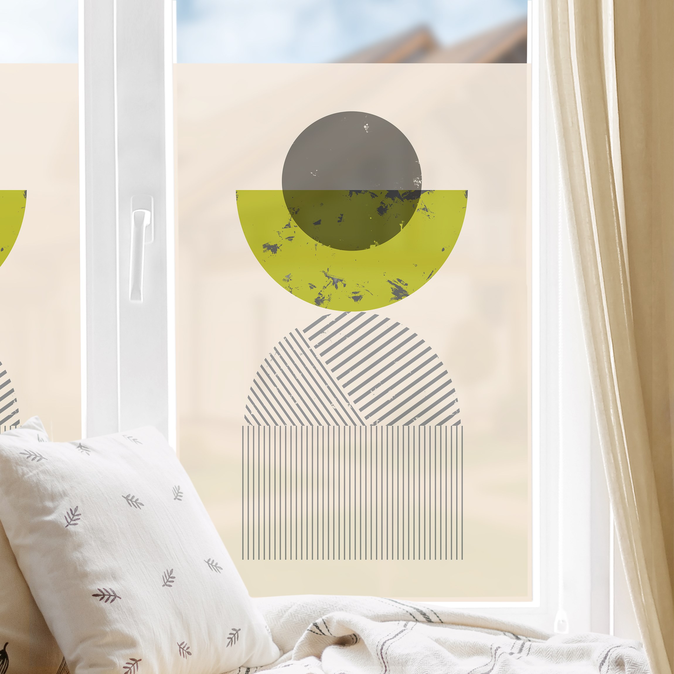 Fensterfolie Formen II