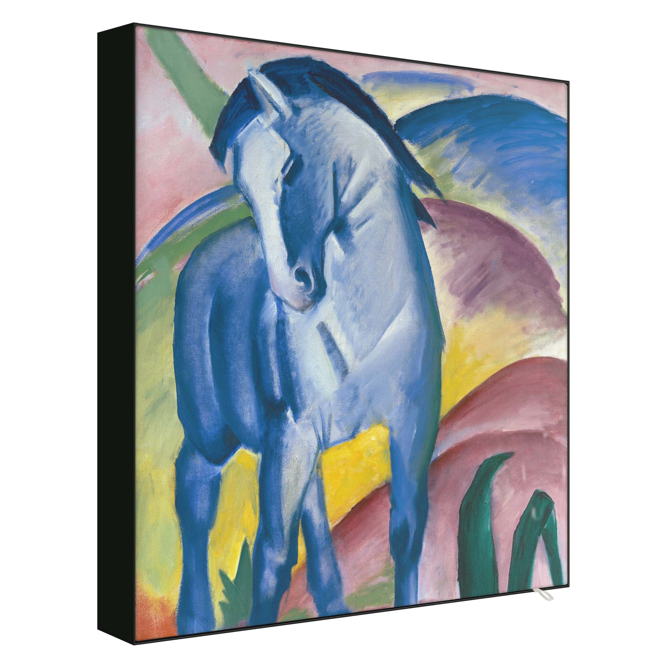Wechselbild Franz Marc - Blaues Pferd
