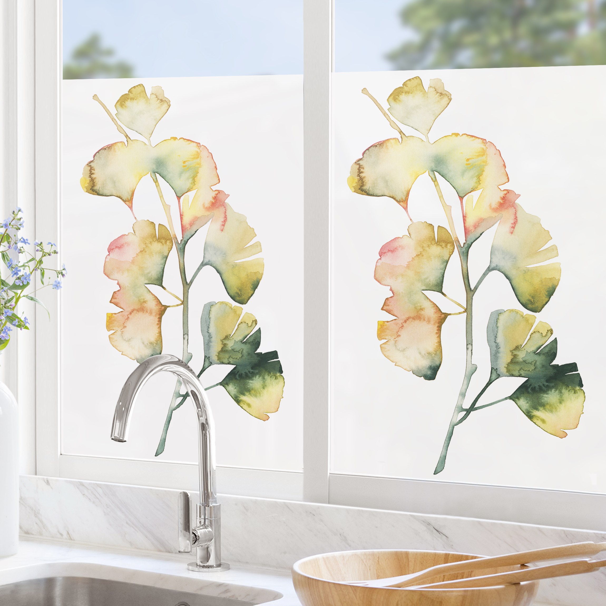 Fensterfolie Frauenhaarfarn I