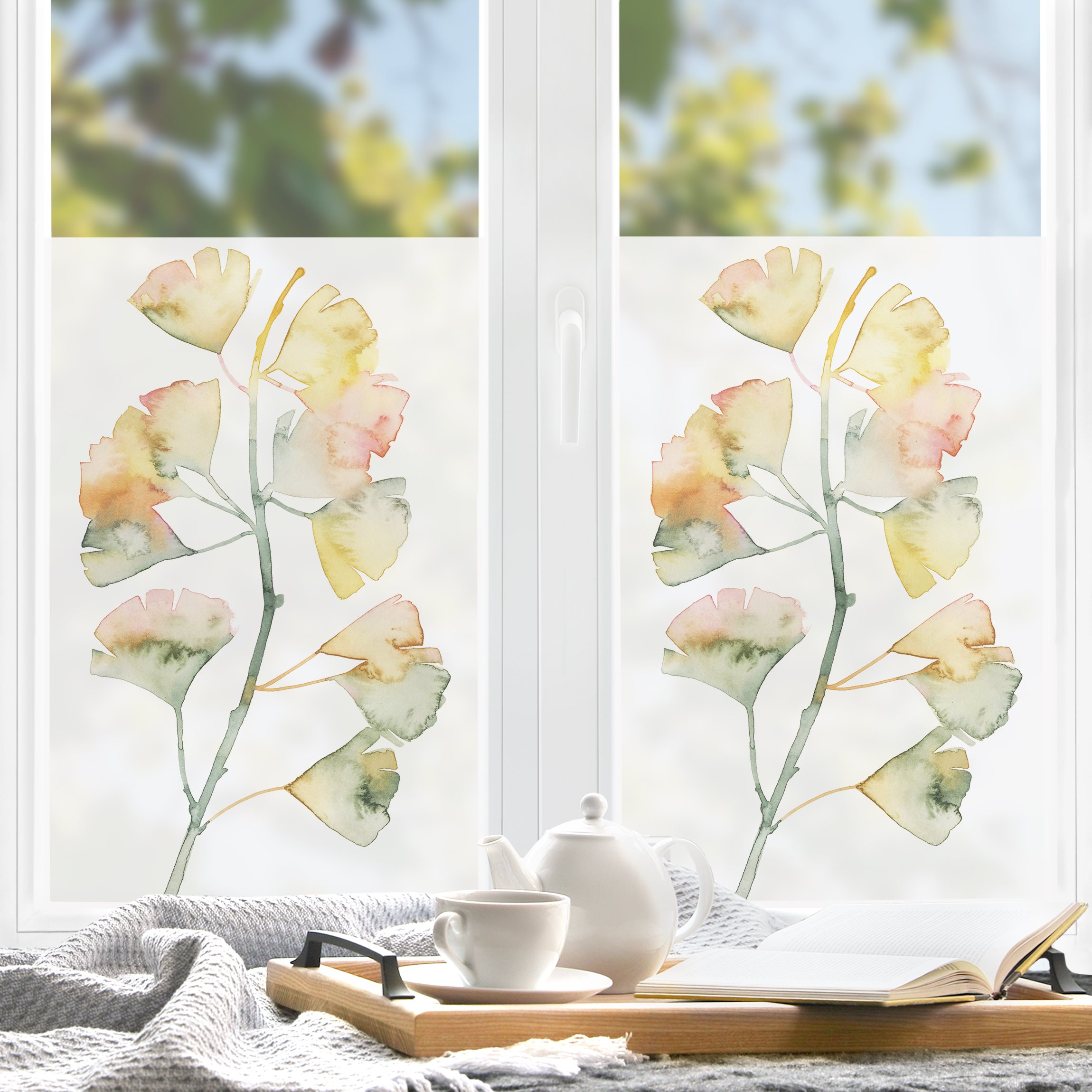 Fensterfolie Frauenhaarfarn II