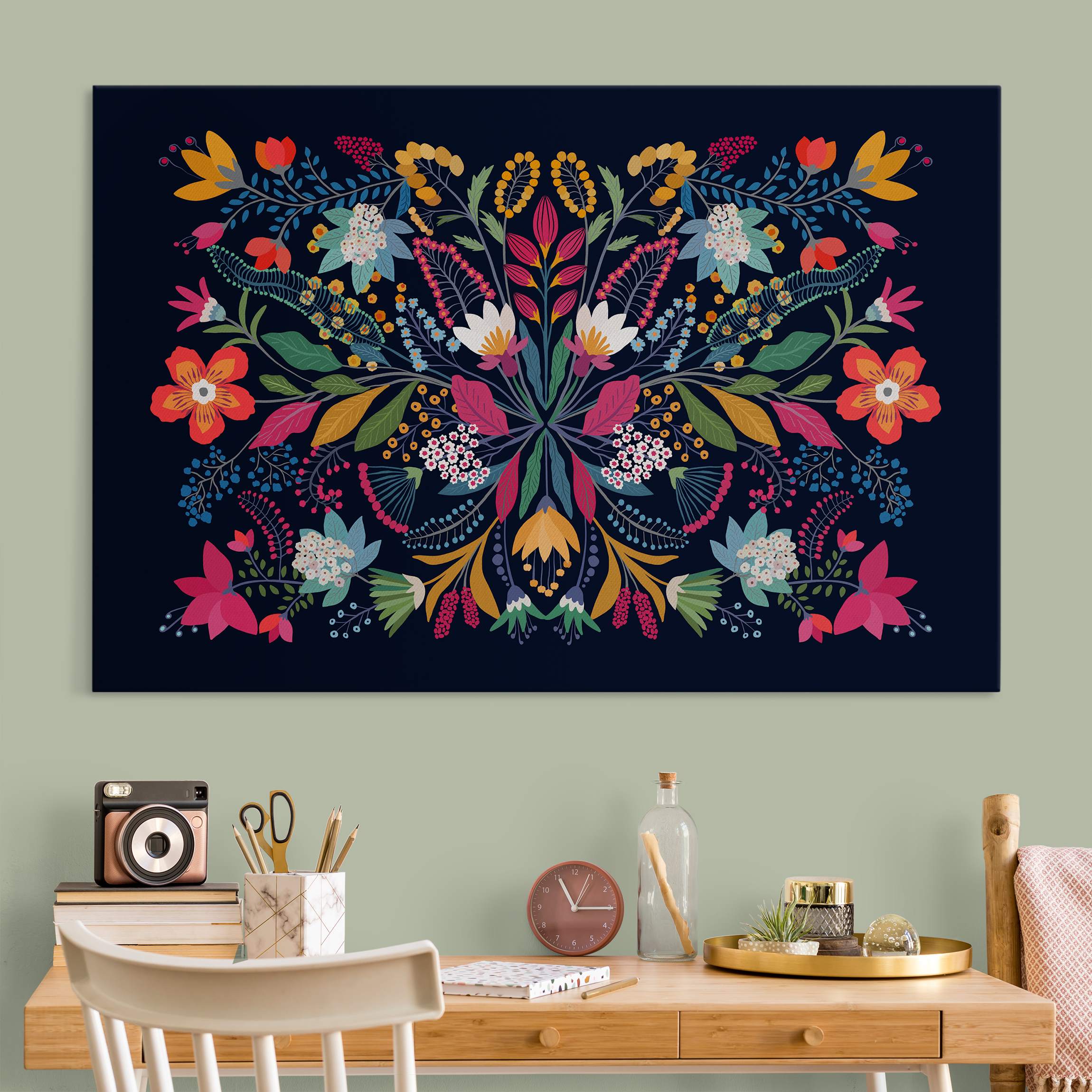 Akustikbild Fridas Garten Illustration II