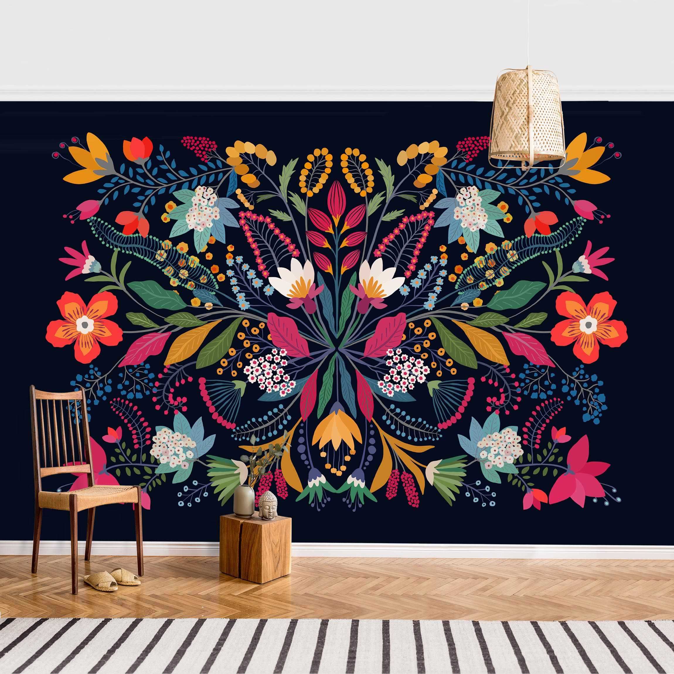 Fototapete Fridas Garten Illustration II