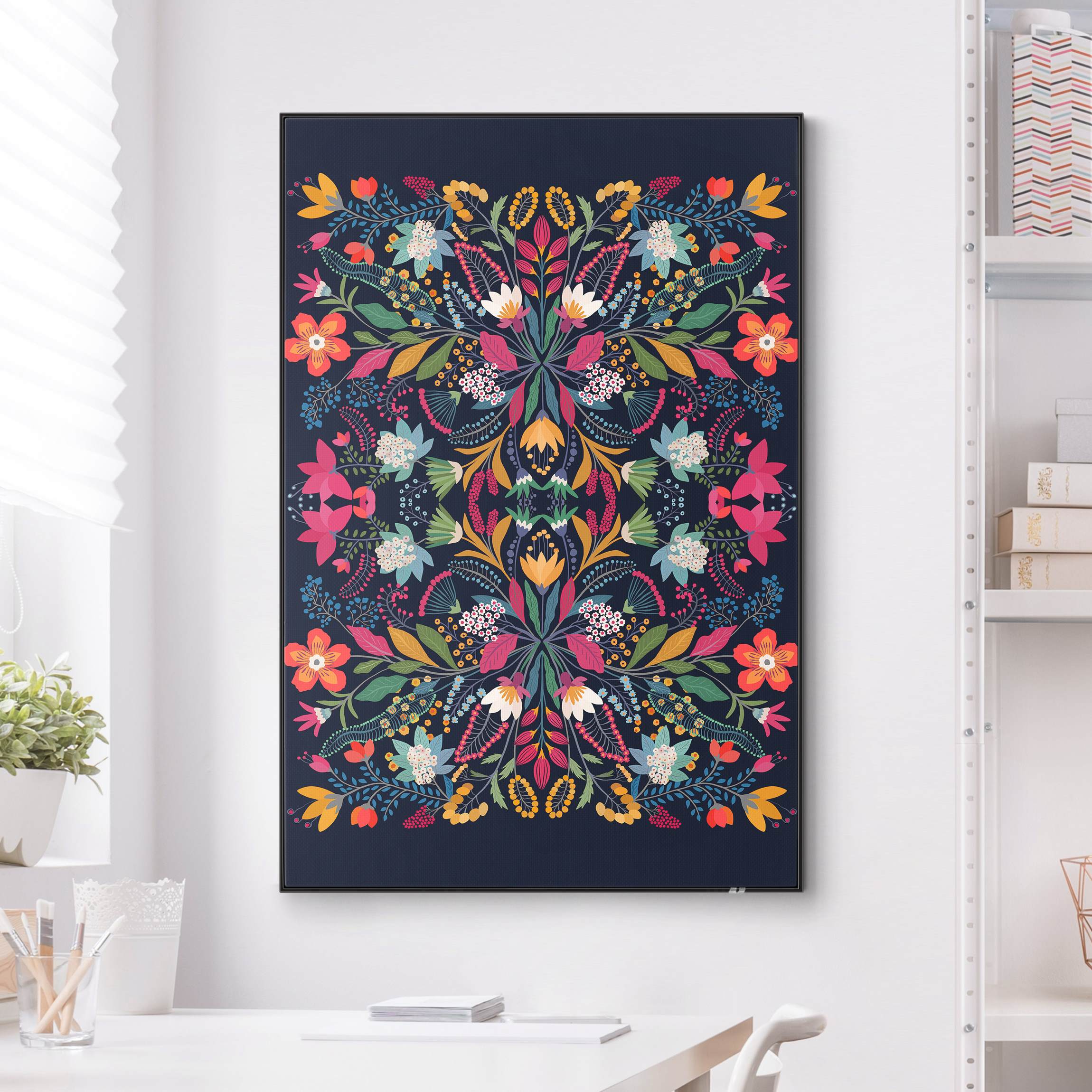 Wechselbild Fridas Garten Illustration
