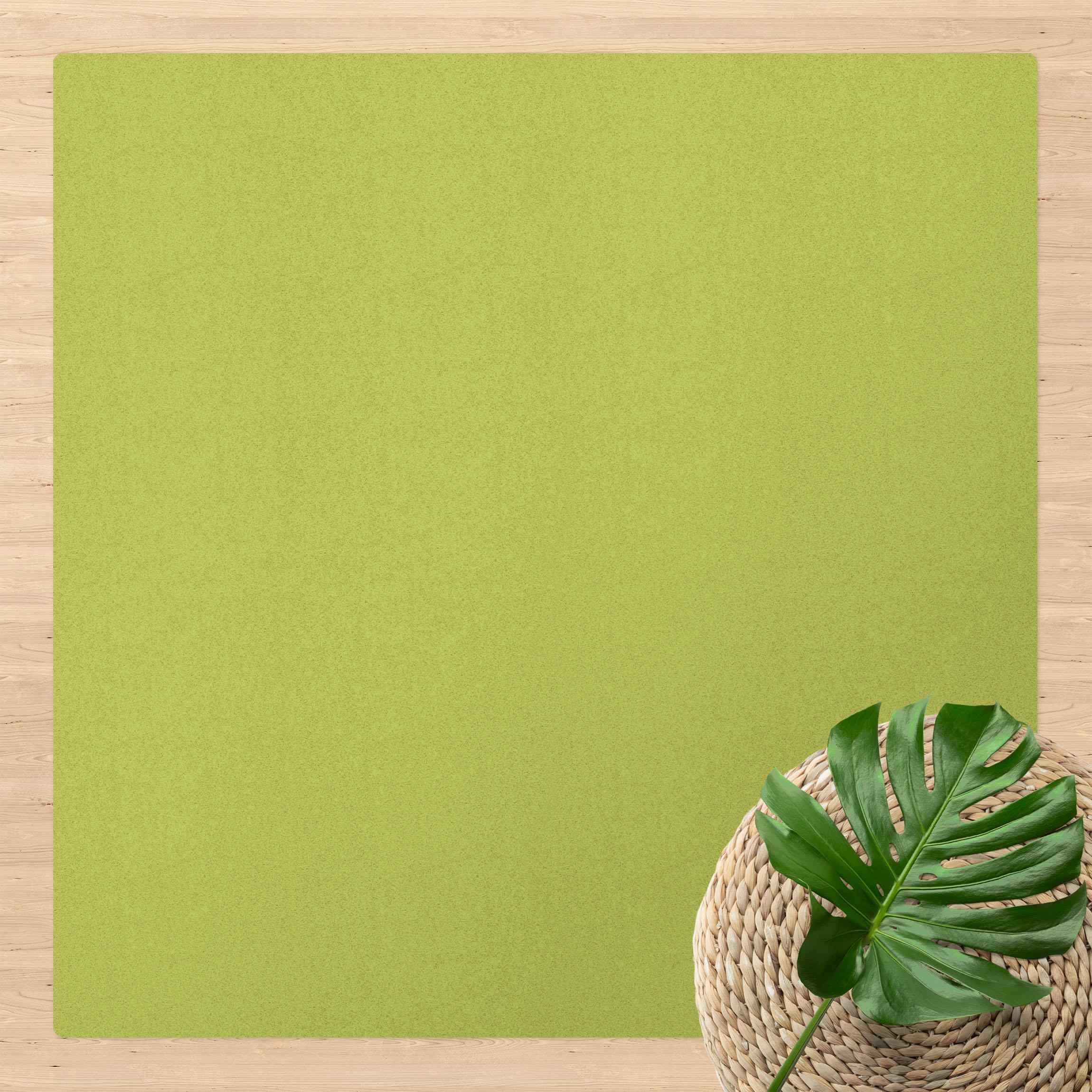 Kork-Teppich Frühlingsgrün