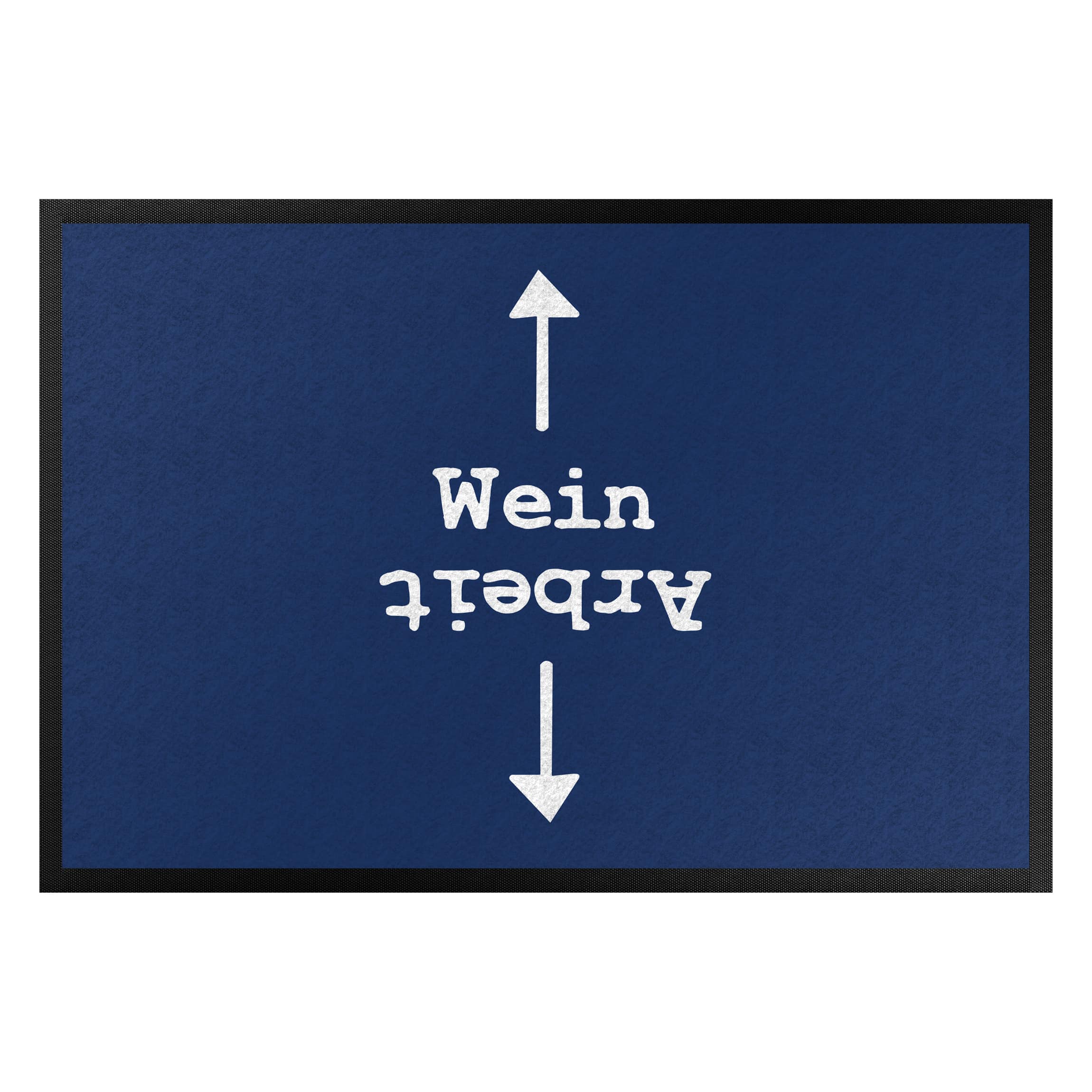 Fußmatte Wein Arbeit