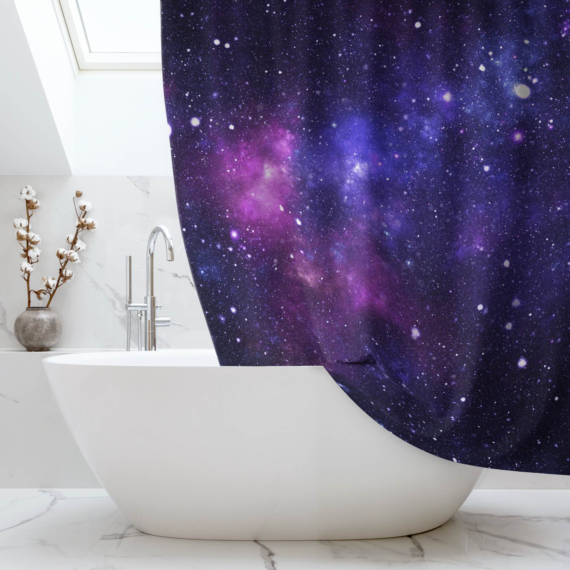 Duschvorhang Galaxie