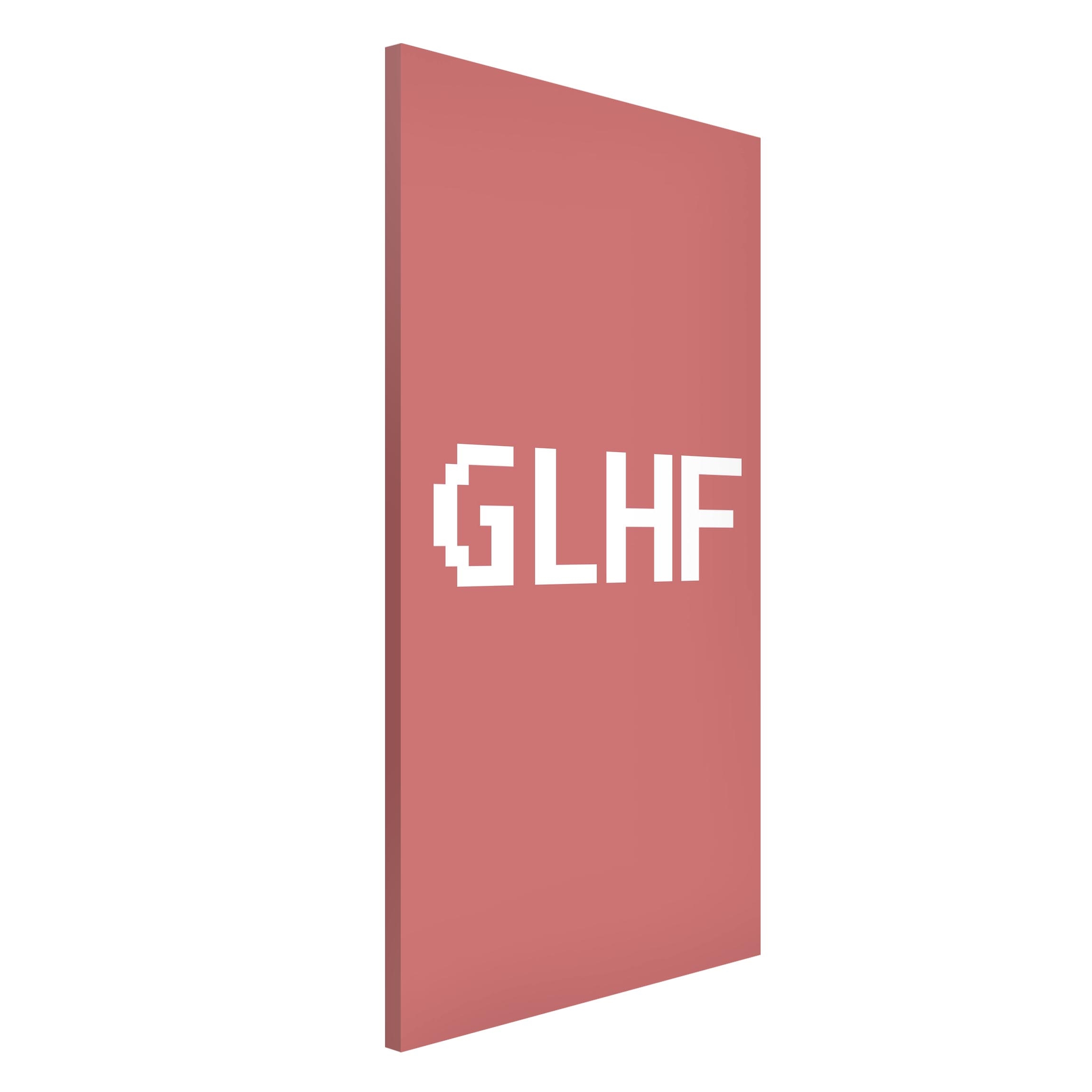 Magnettafel Gaming Abbreviation GLHF