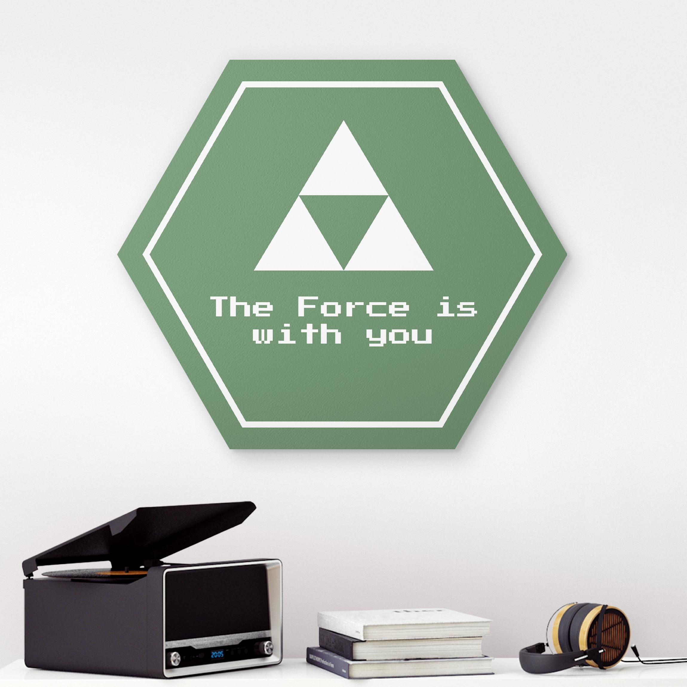 Hexagon-Forexbild Gaming Symbol The Force is with You