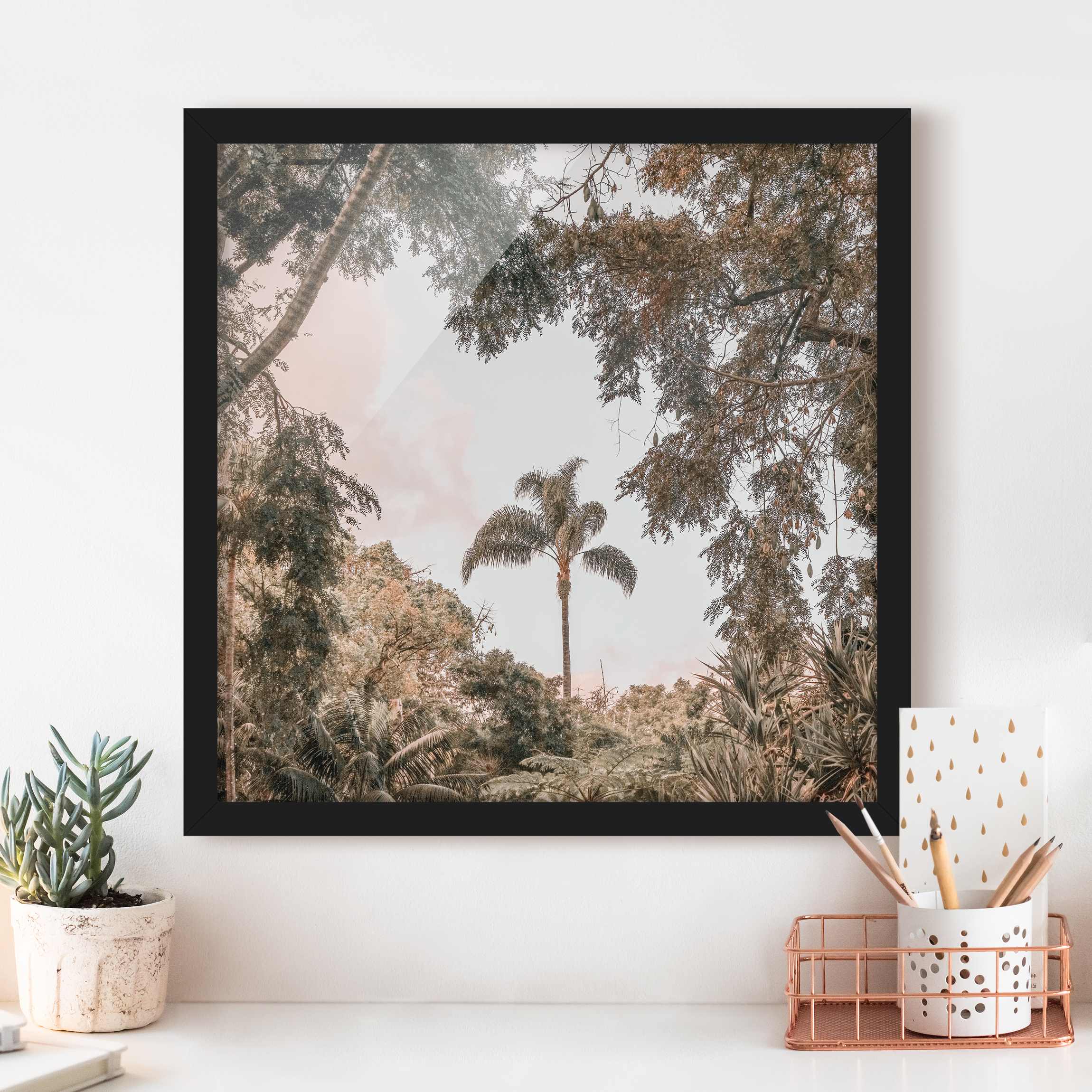 Bild mit Rahmen Garten auf Madeira