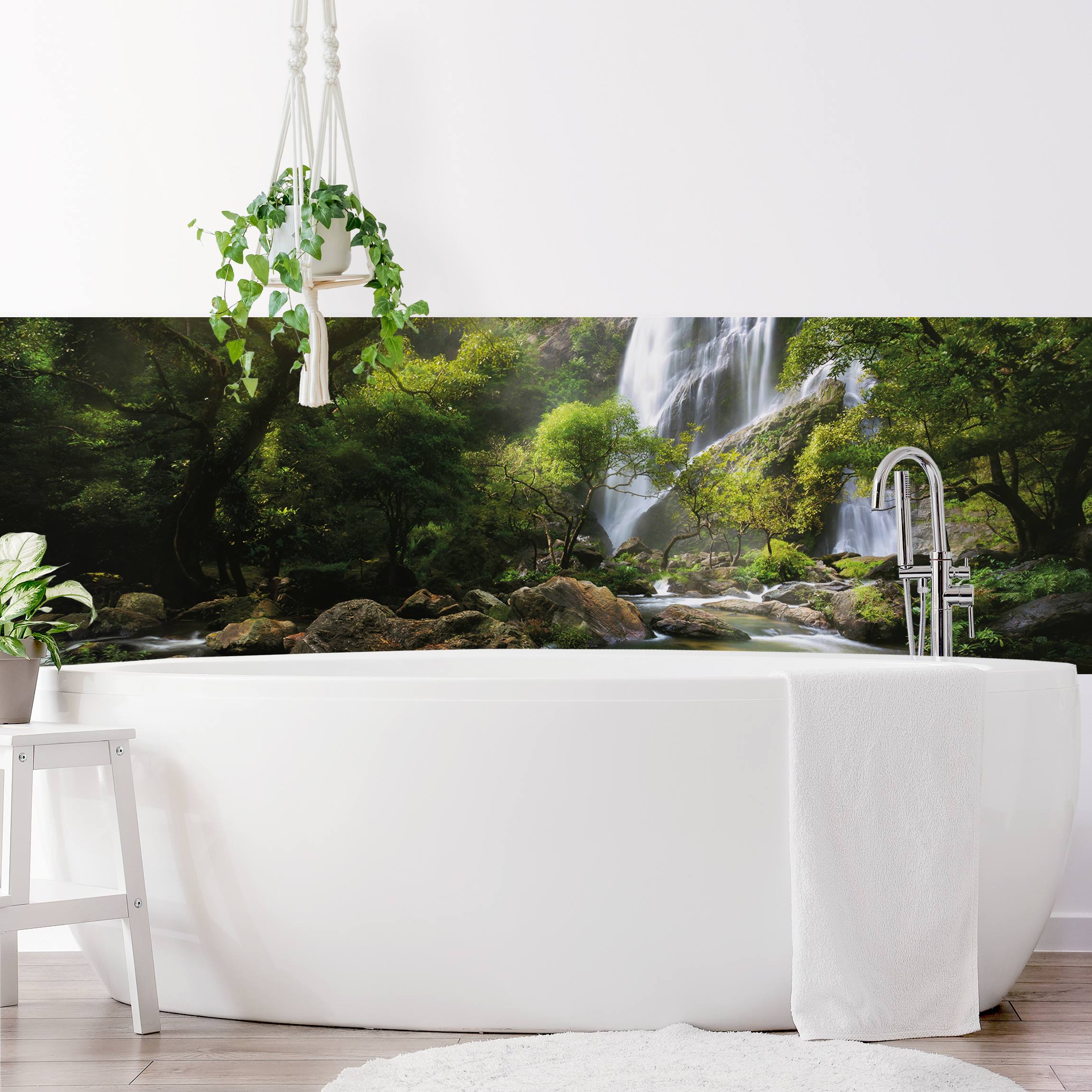 Wandverkleidung Bad Gebirgsbach