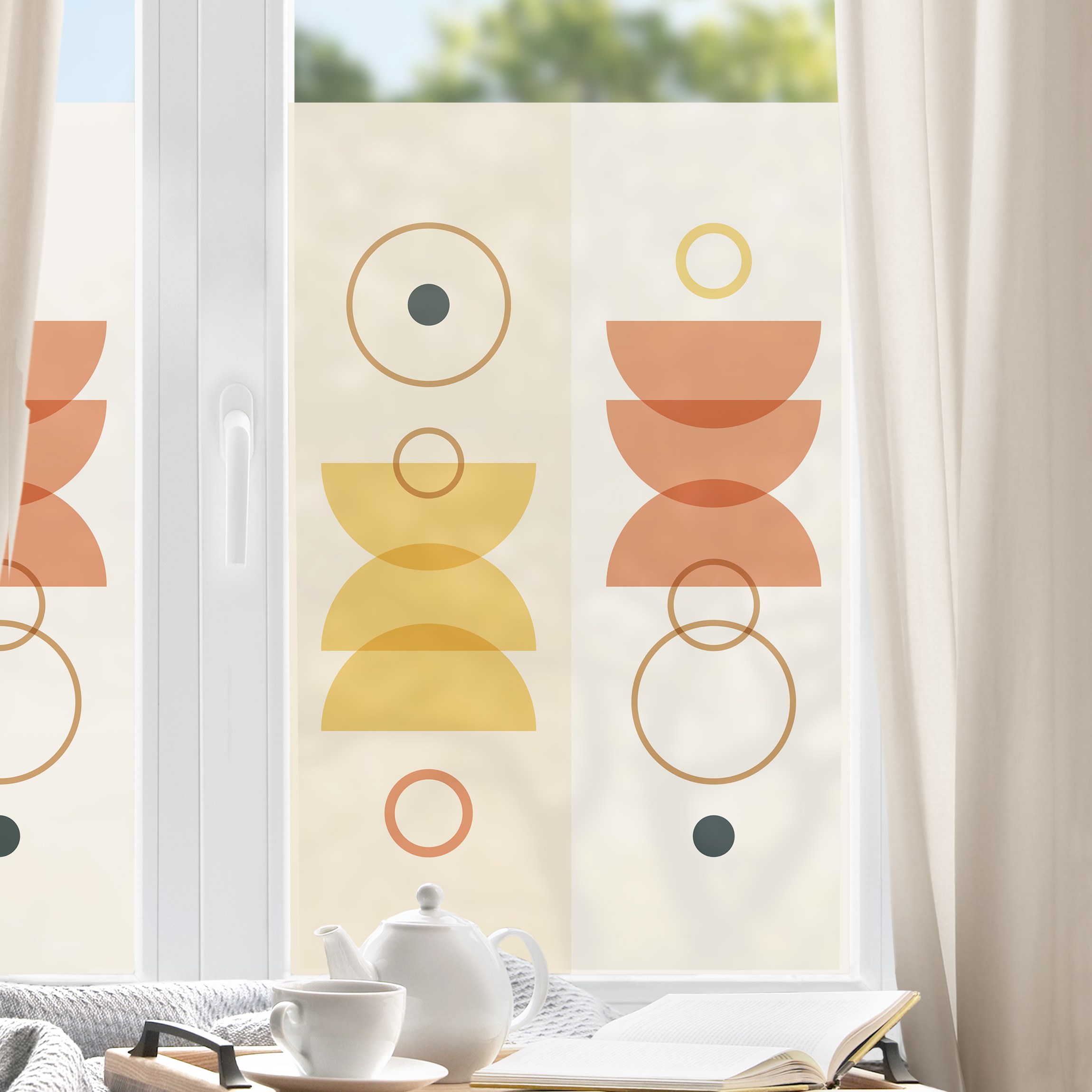 Fensterfolie Geometrische Formen I