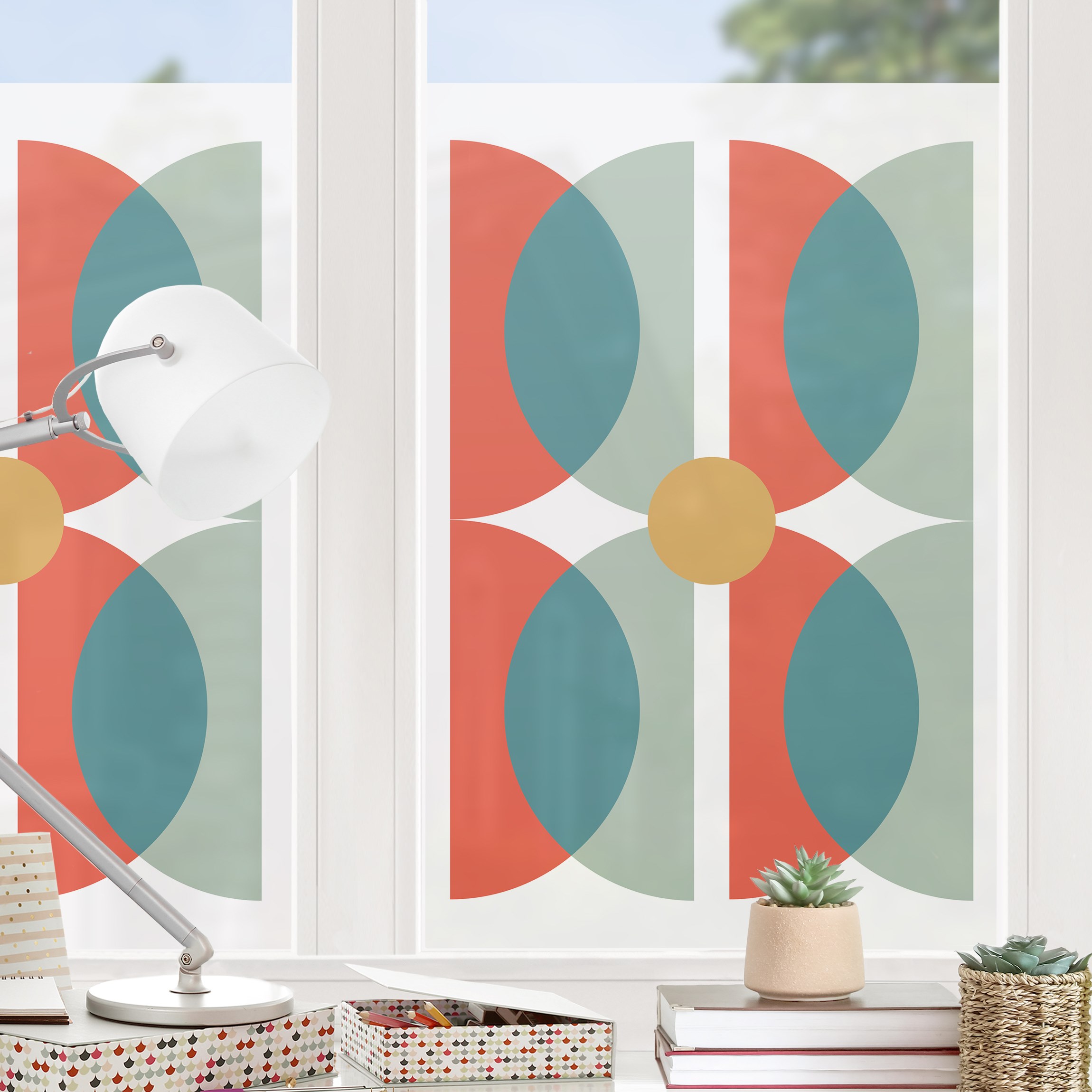 Fensterfolie Geometrische Formen II