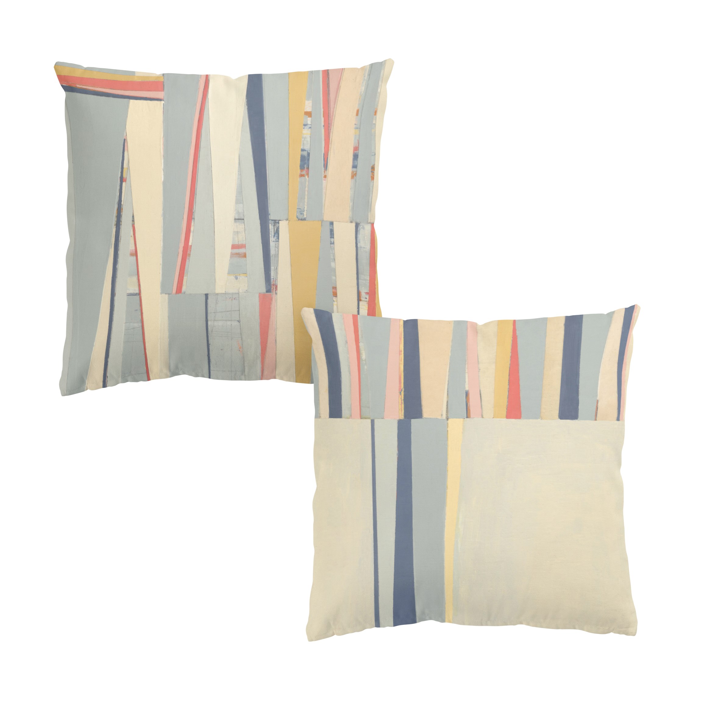 Dekokissen 2er Set Geometrisches Streifen Muster Duo