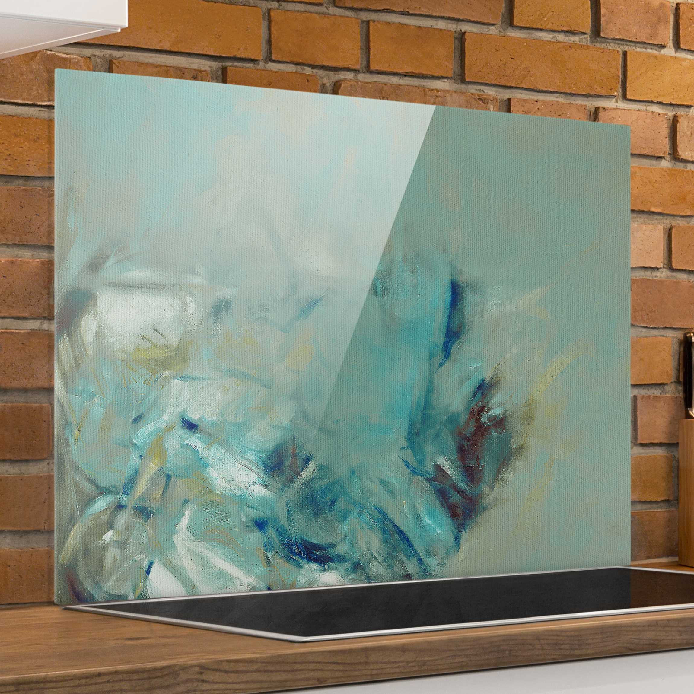 Glas Spritzschutz Getarntes Motorrad