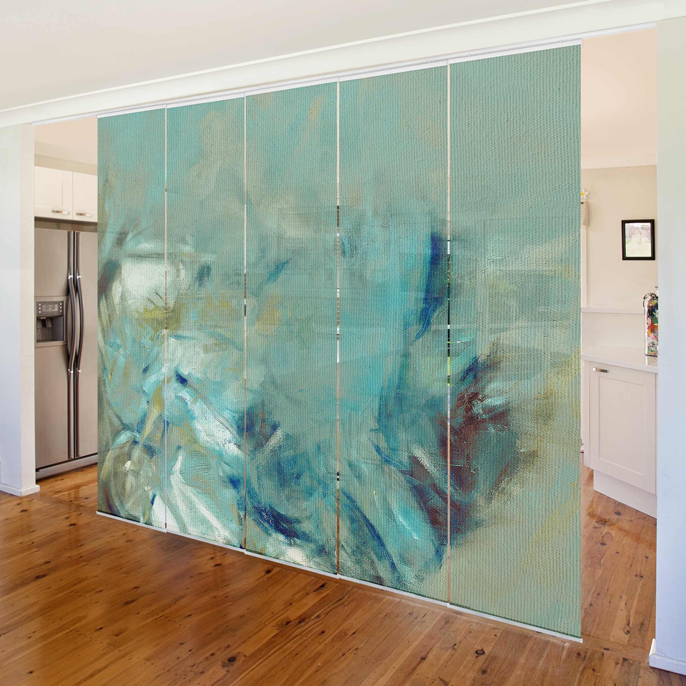 Schiebegardine Getarntes Motorrad