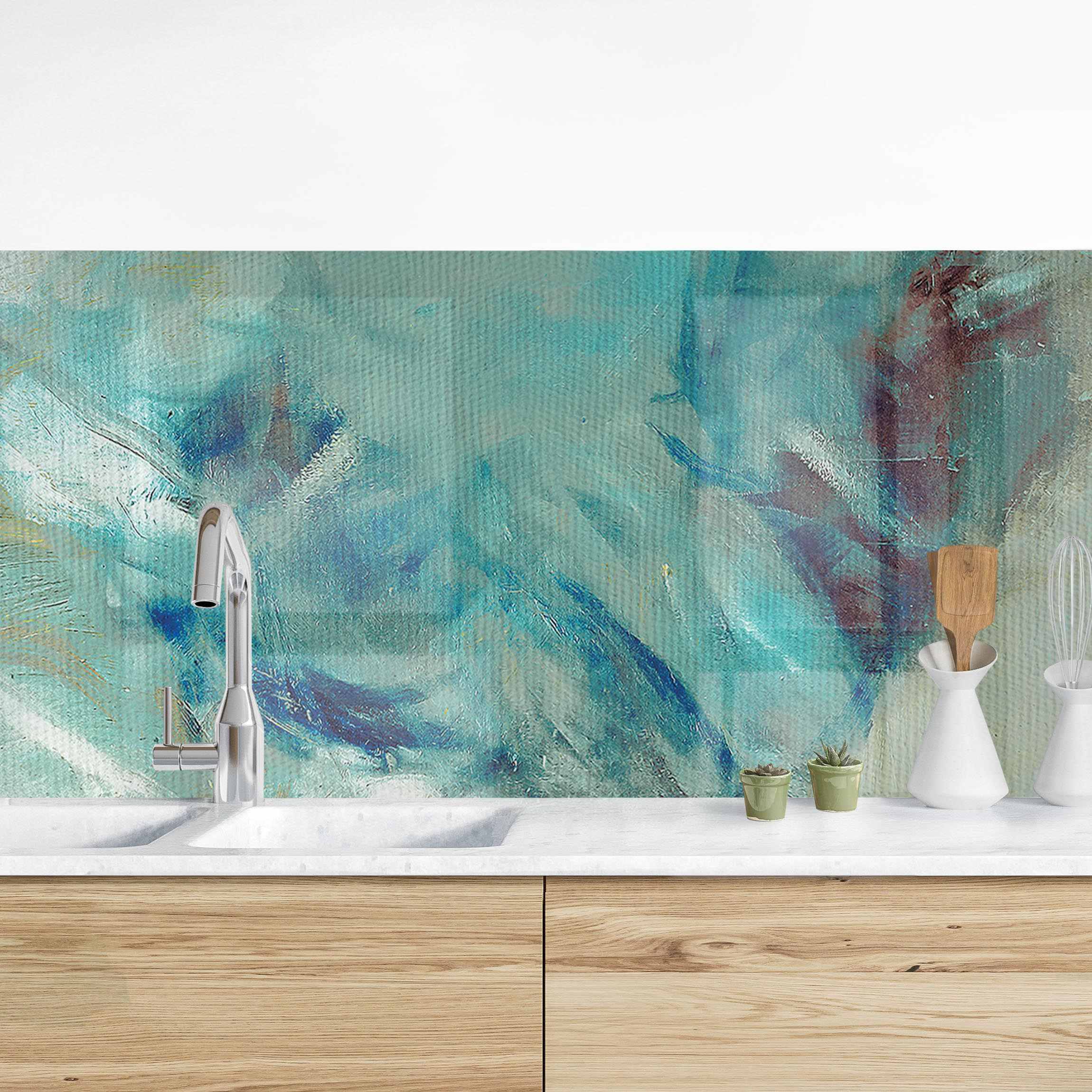 Küchenrückwand Getarntes Motorrad