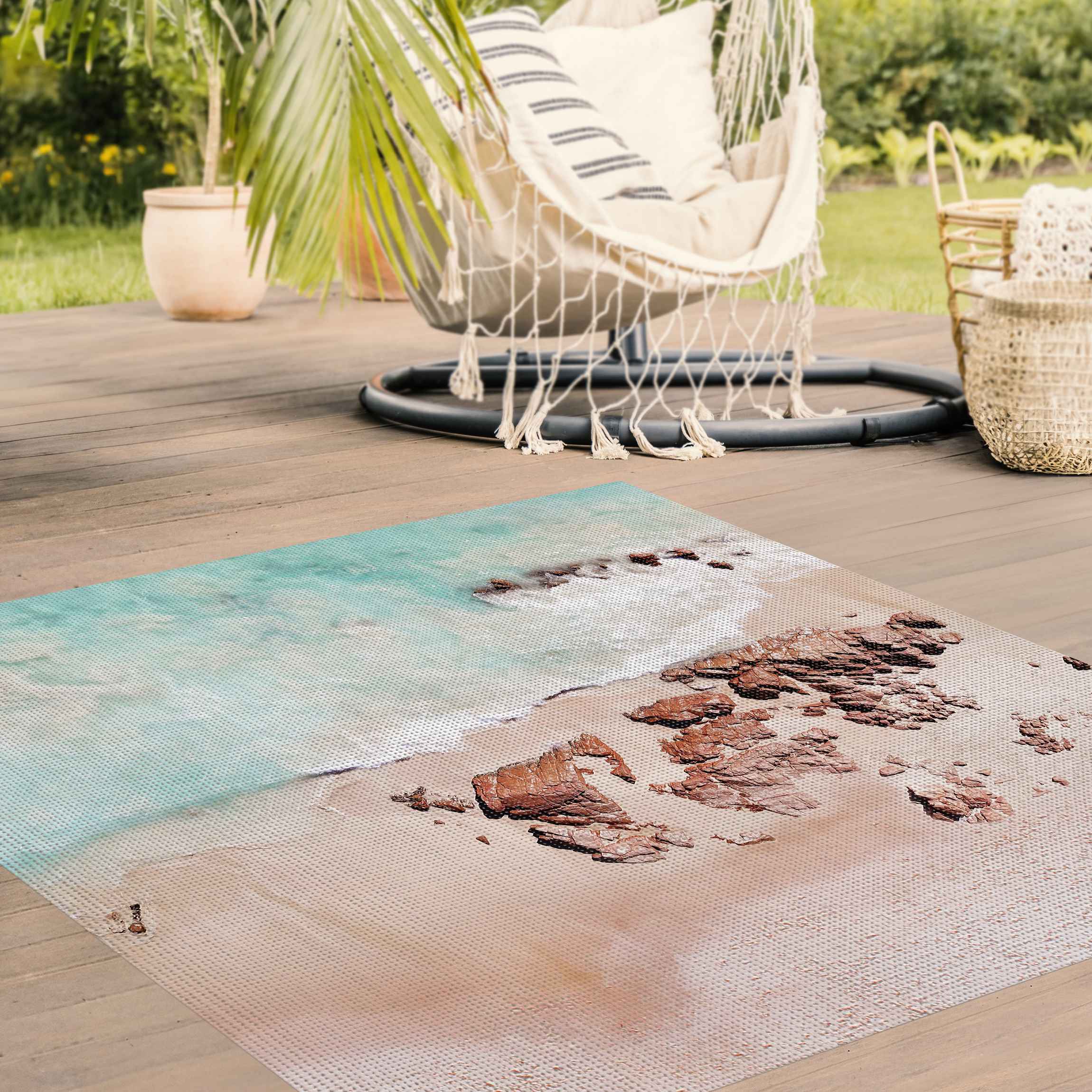 Vinylteppich Golden Rose Beach