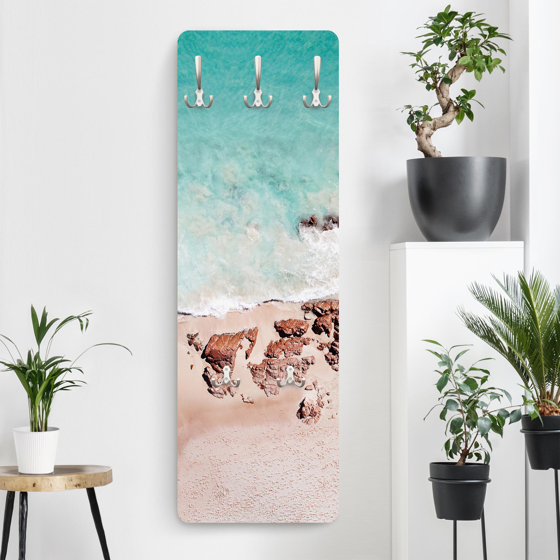 Wandgarderobe Golden Rose Beach