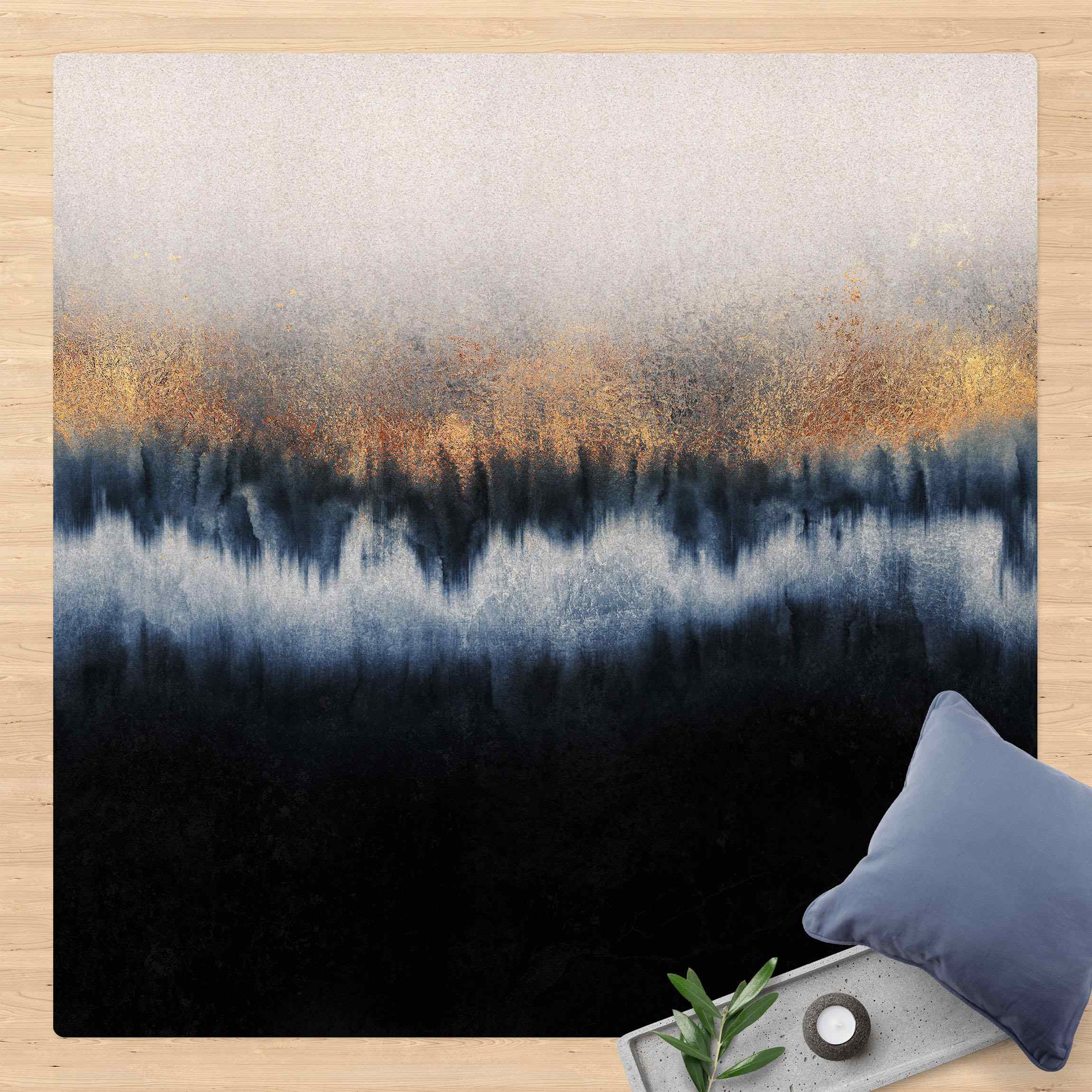 Kork-Teppich Goldener Horizont