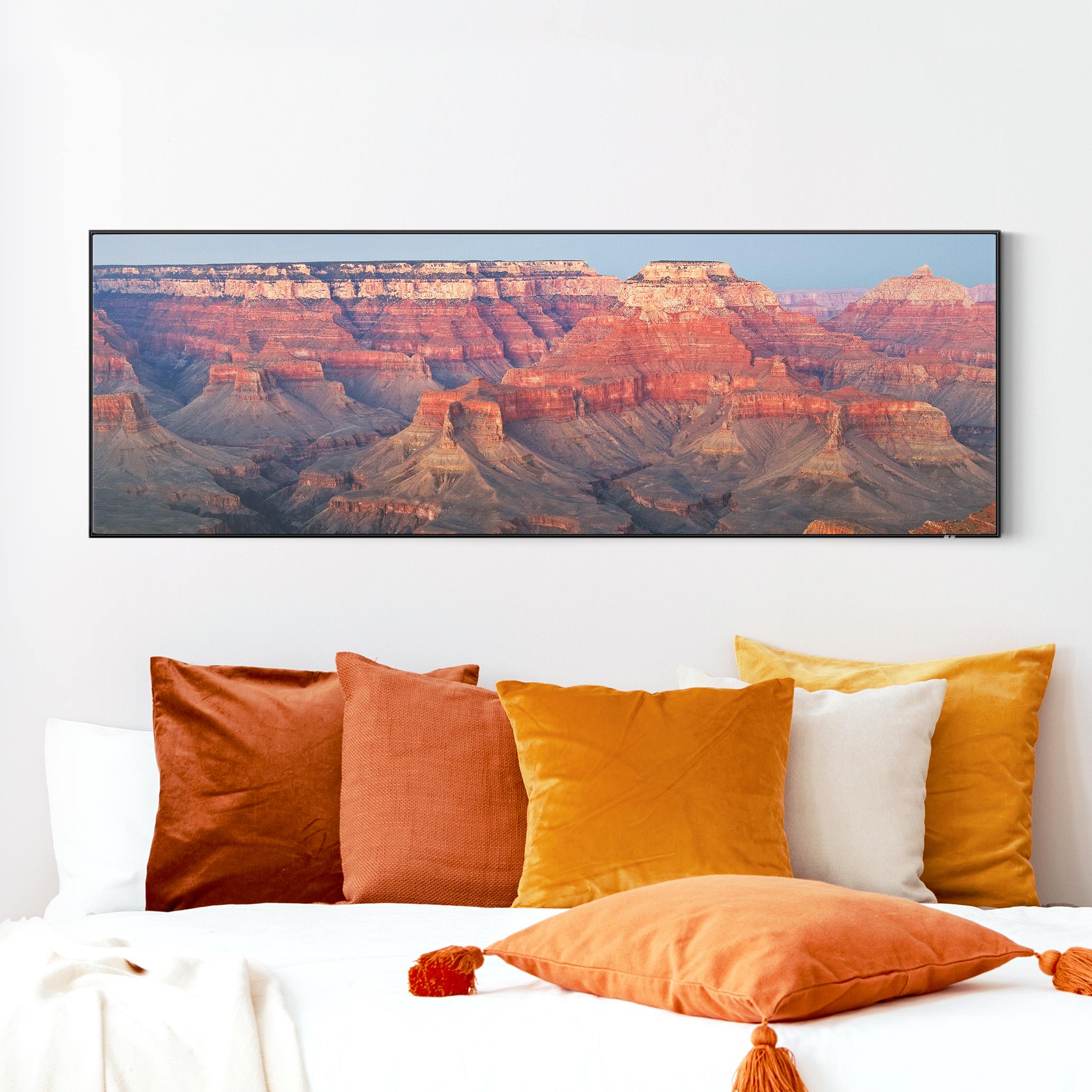 Wechselbild Grand Canyon nach dem Sonnenuntergang