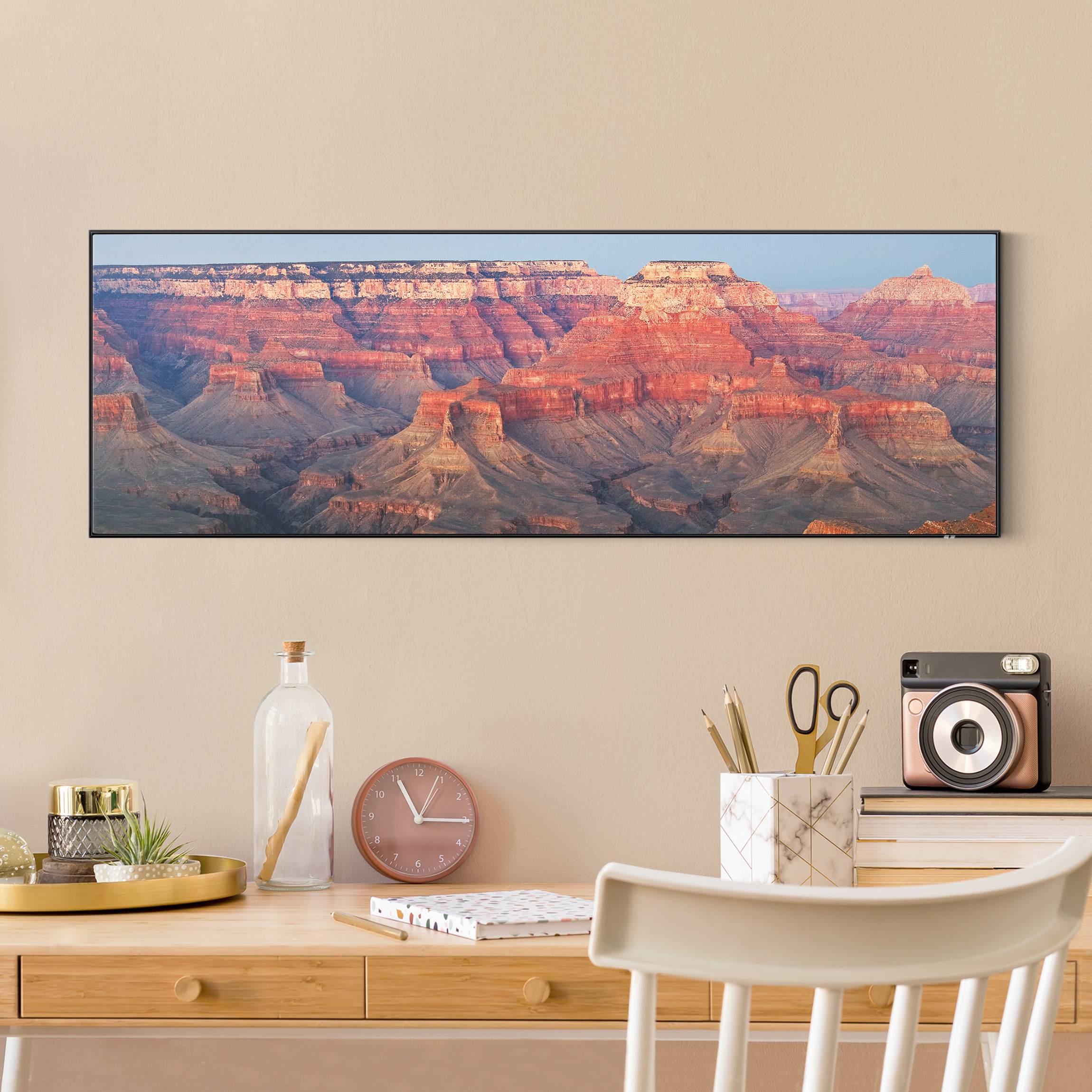 Wechselbild Grand Canyon nach dem Sonnenuntergang
