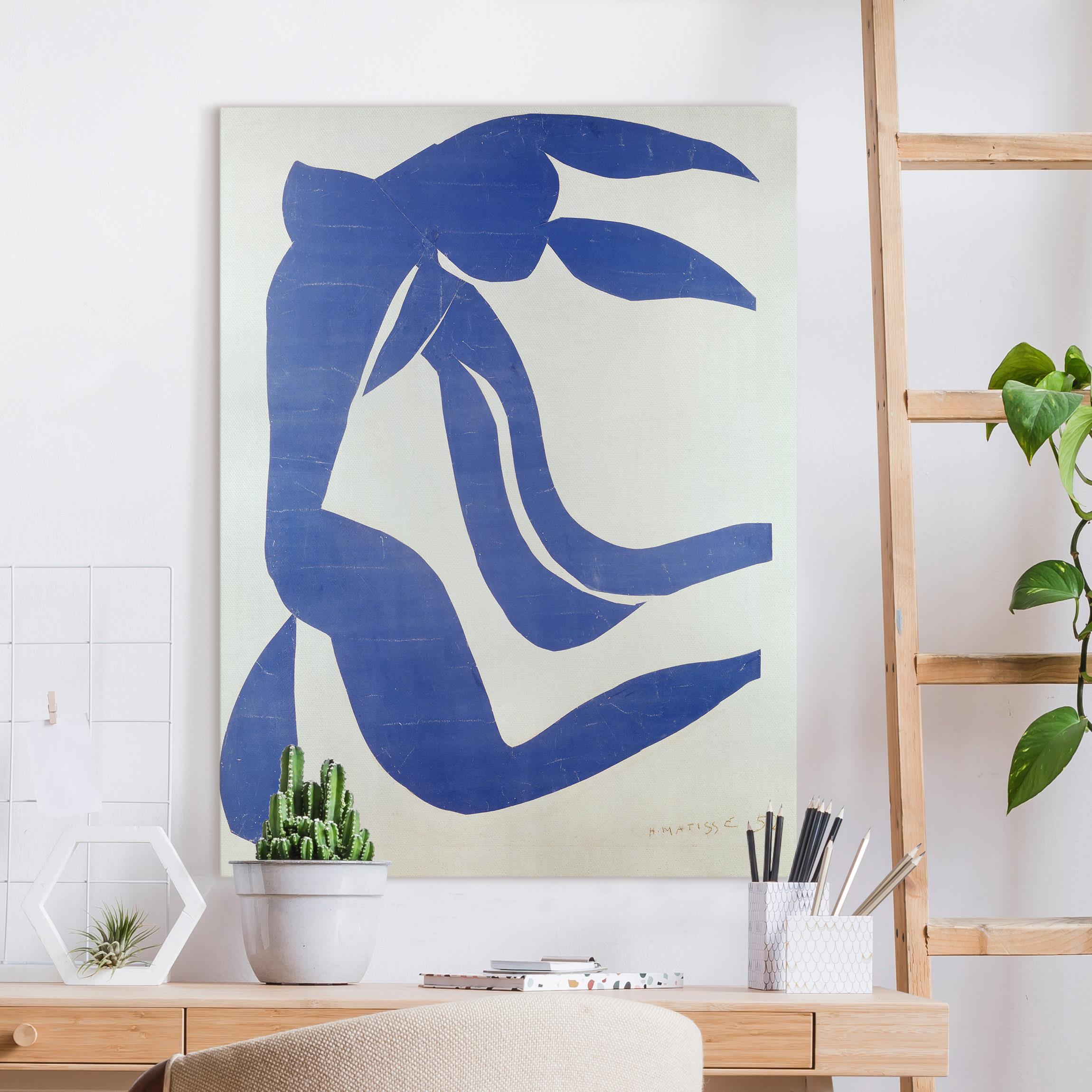 Leinwandbild Henri Matisse - Das Haar