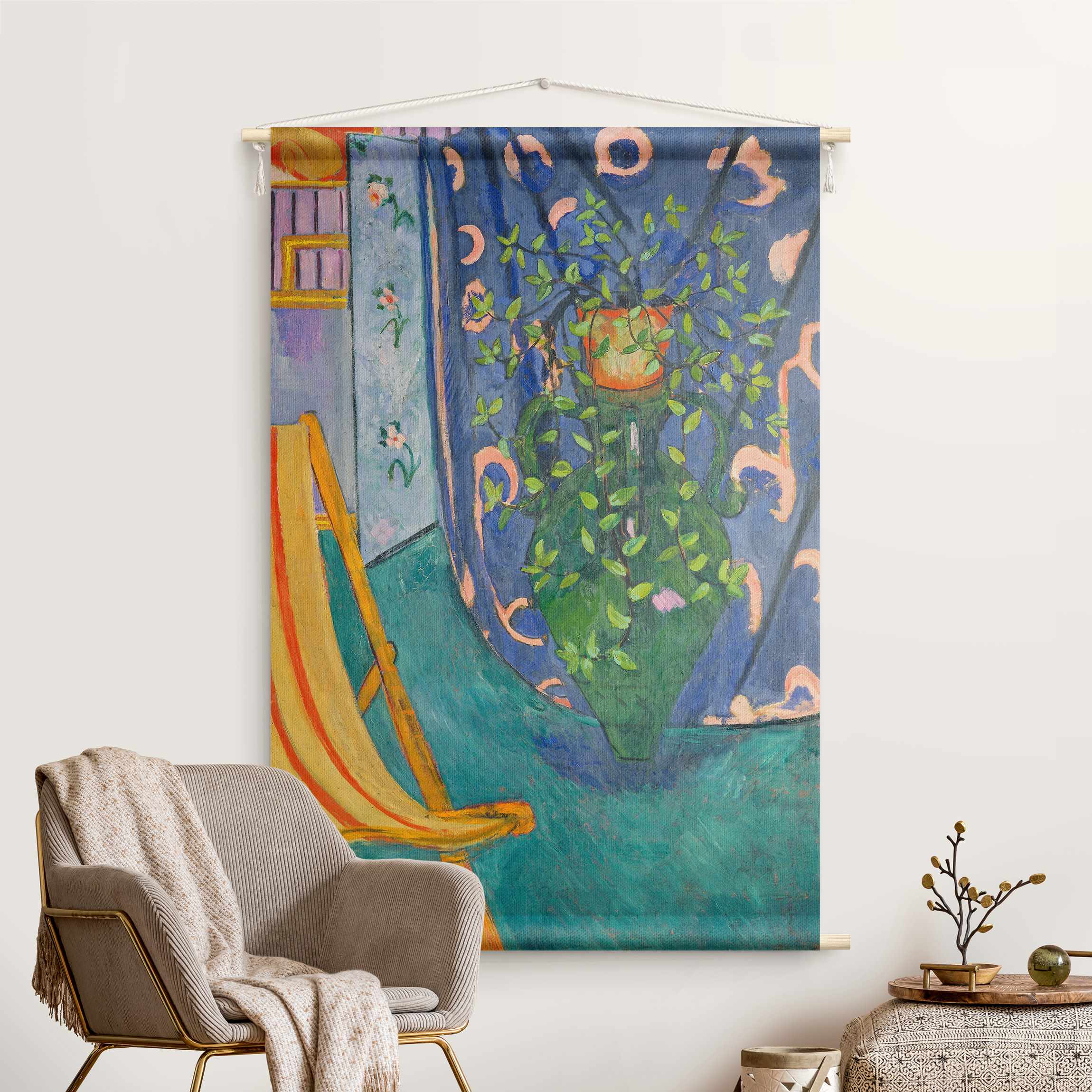 Wandteppich Henri Matisse - Ecke im Studio des Künstlers