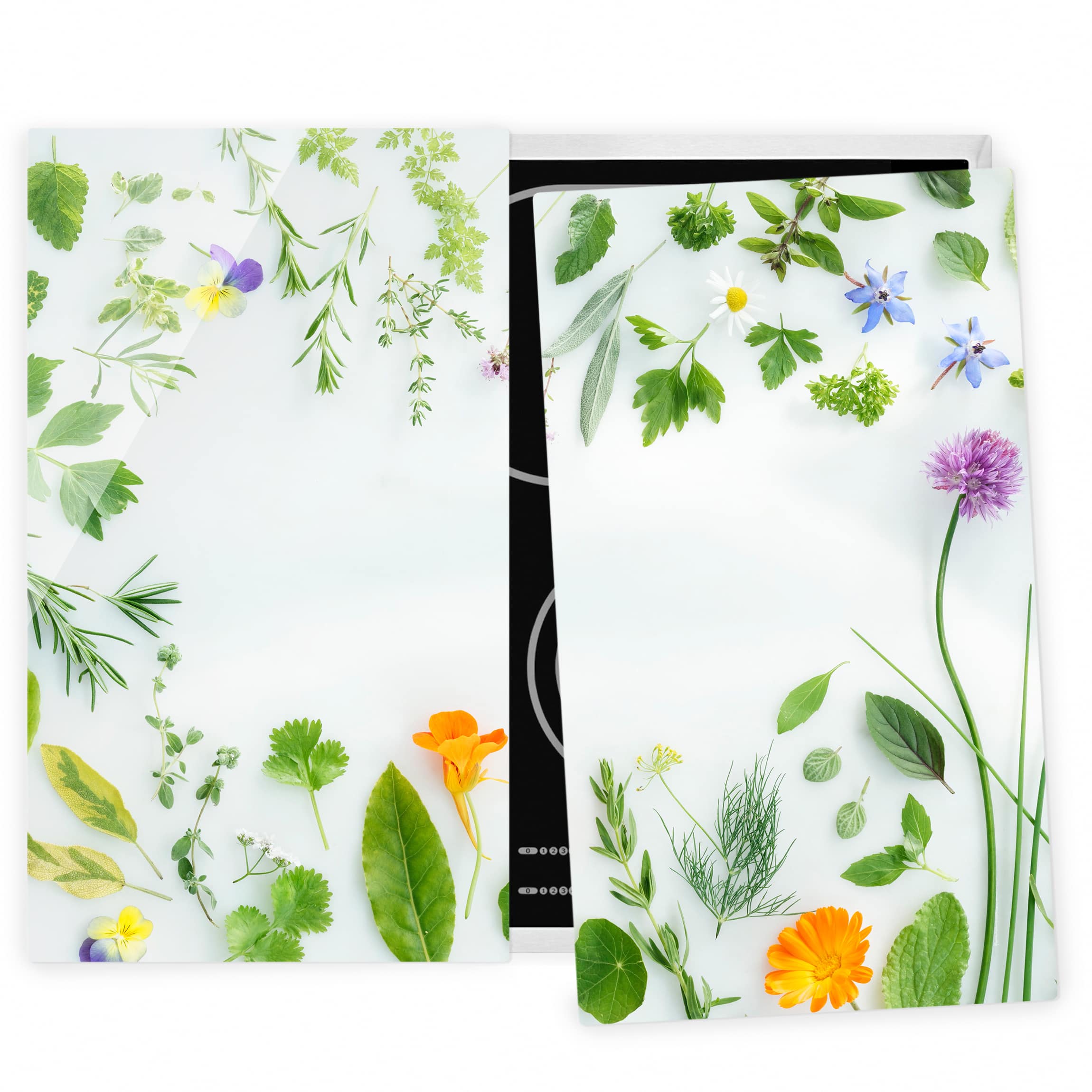 Kräuter und Blüten