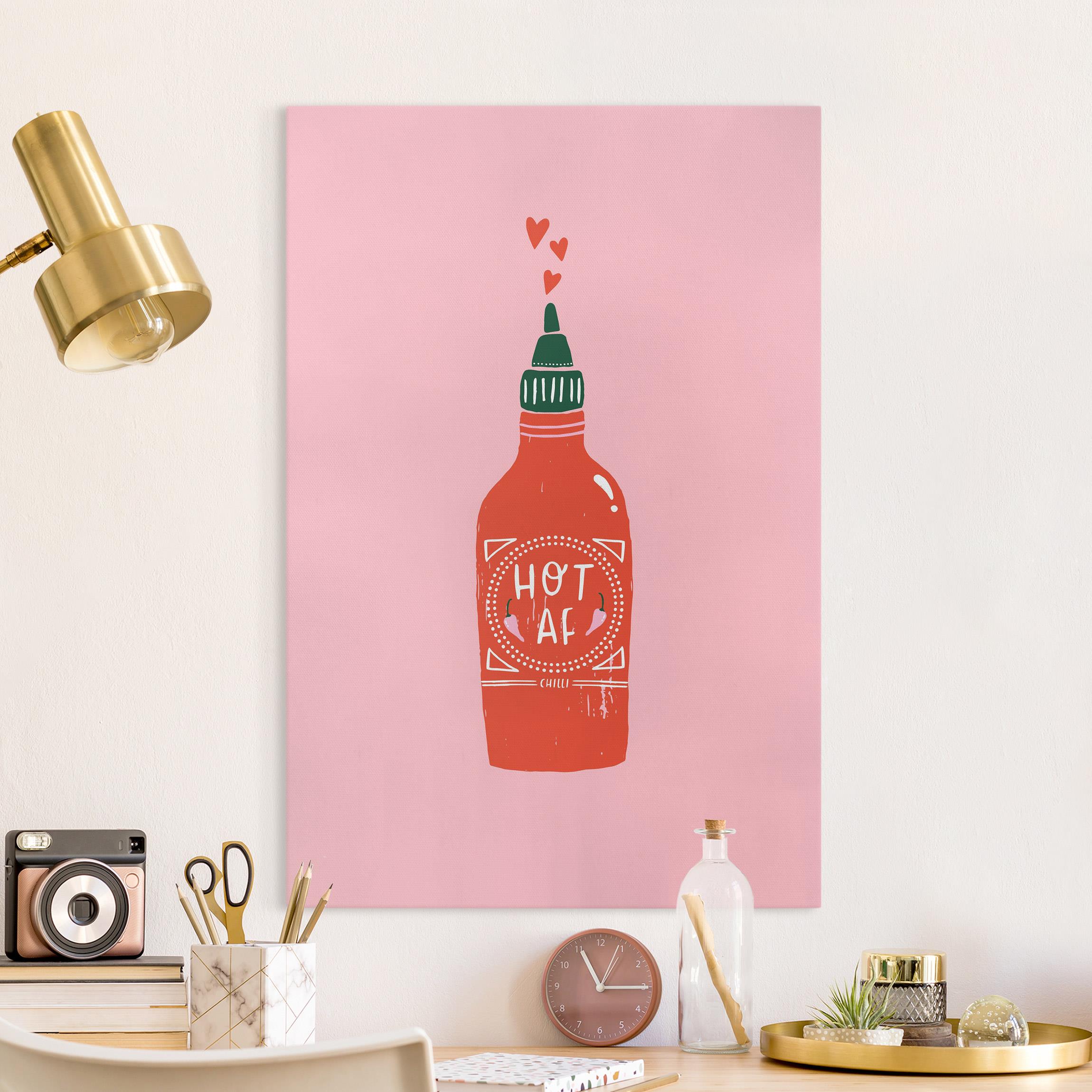 Leinwandbild Hot AF Chilli