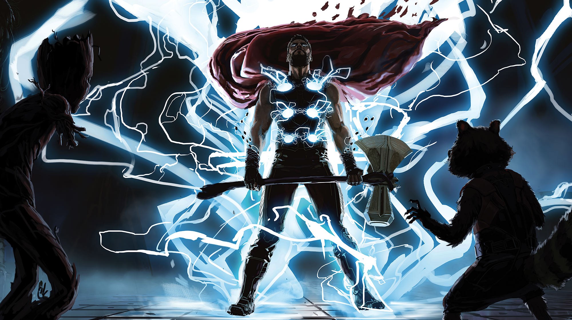 Fototapete Thor God of Thunder