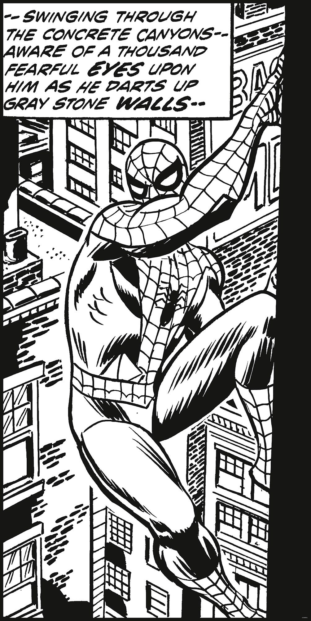 Fototapete Spider-Man Classic Climb