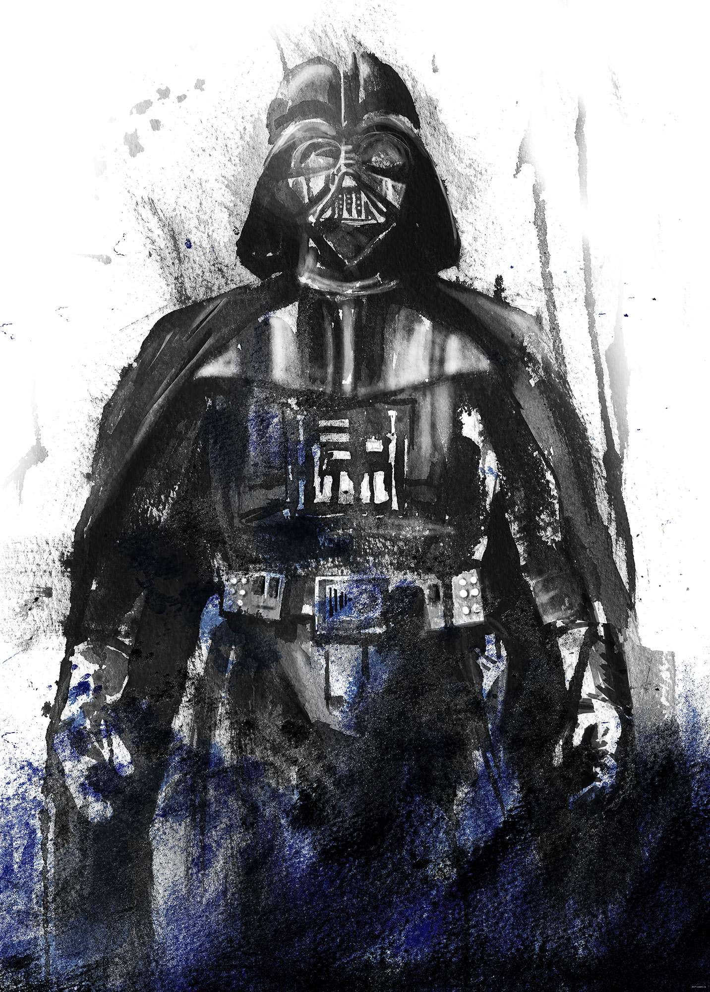 Fototapete Star Wars Watercolor Vader