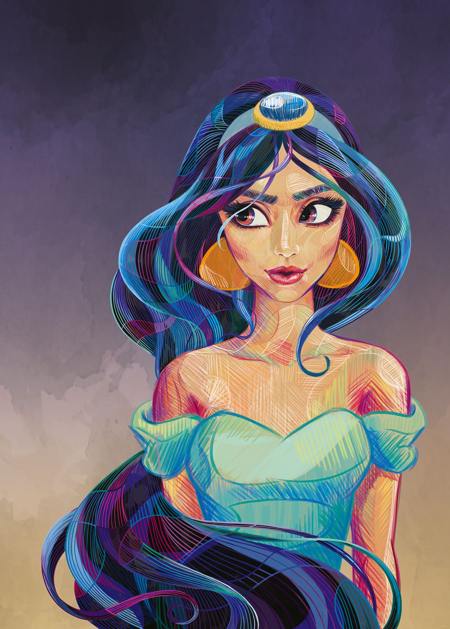 Fototapete Fascinating Jasmin