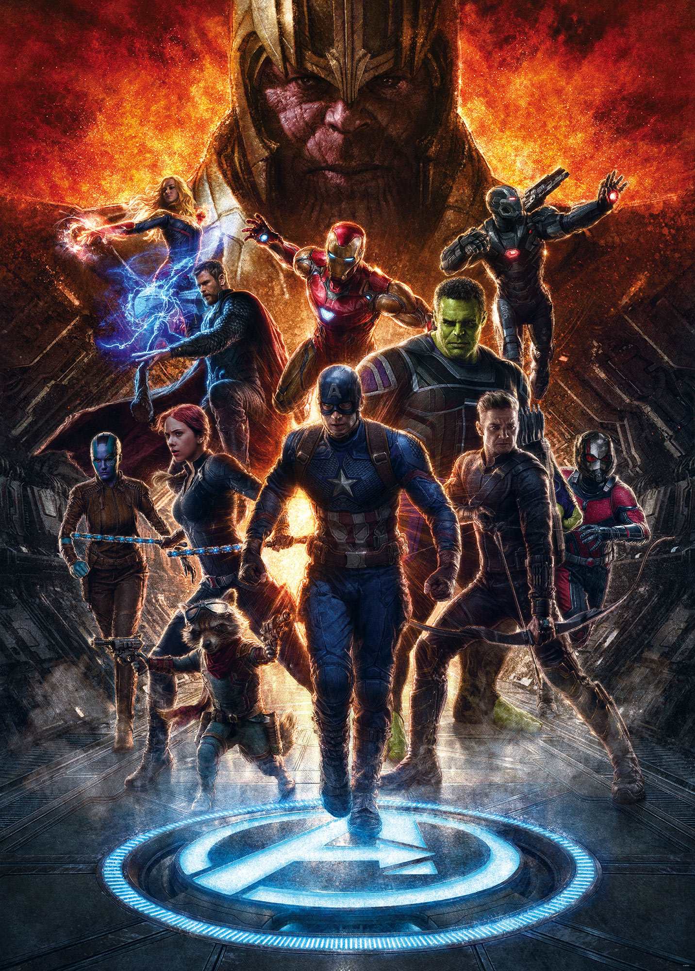 Fototapete Avengers vs Thanos