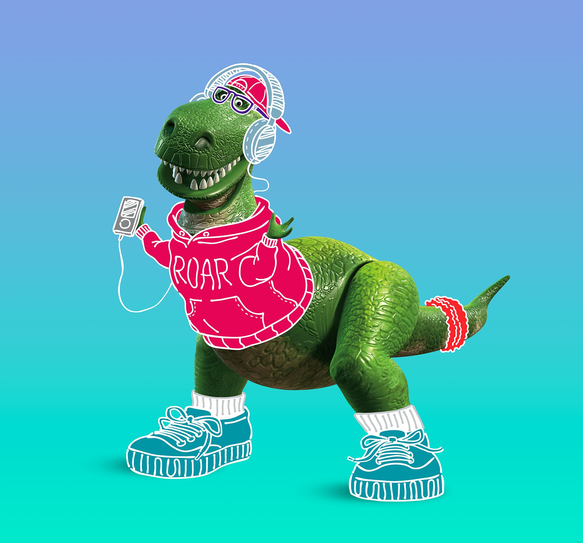 Fototapete Toy Story Roar