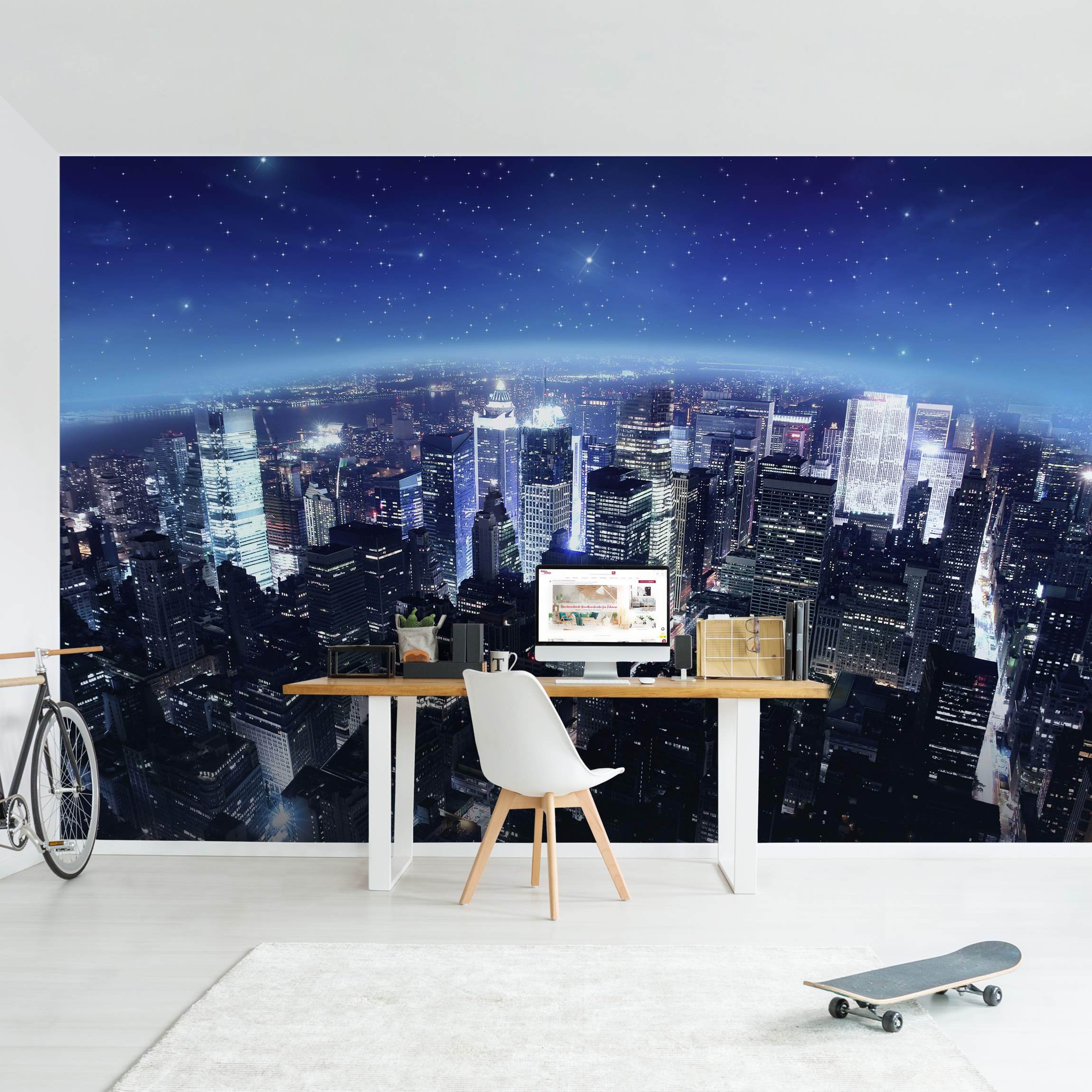 Fototapete Illuminated New York