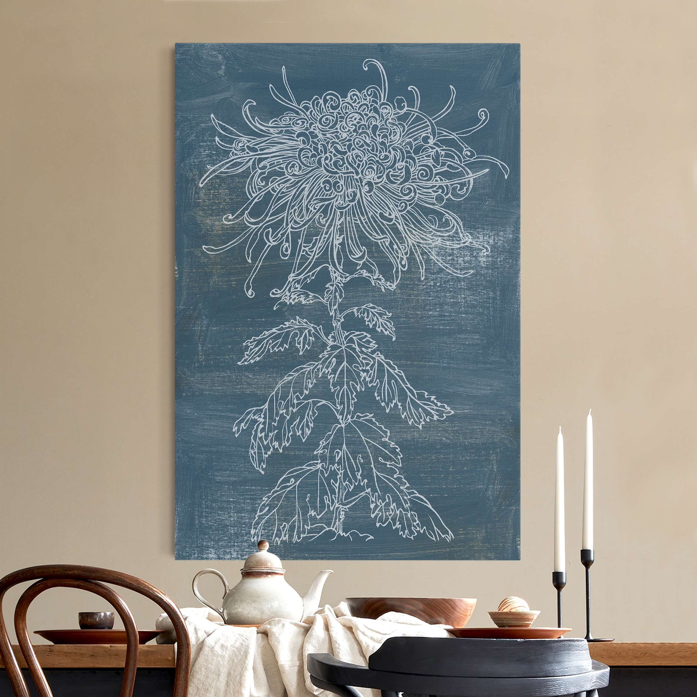 Akustikbild Indigo-Pflanzen I