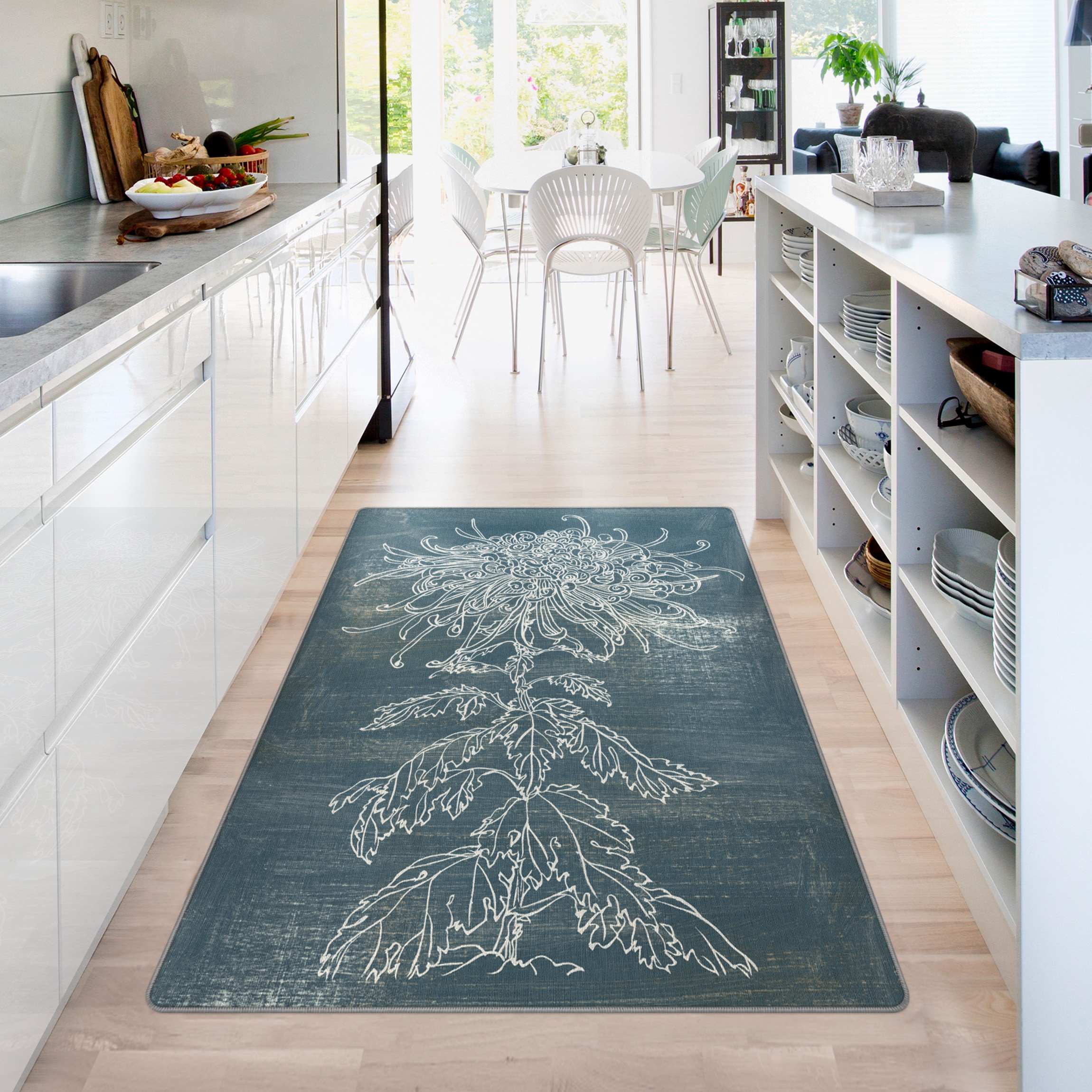 Teppich Indigo-Pflanzen I