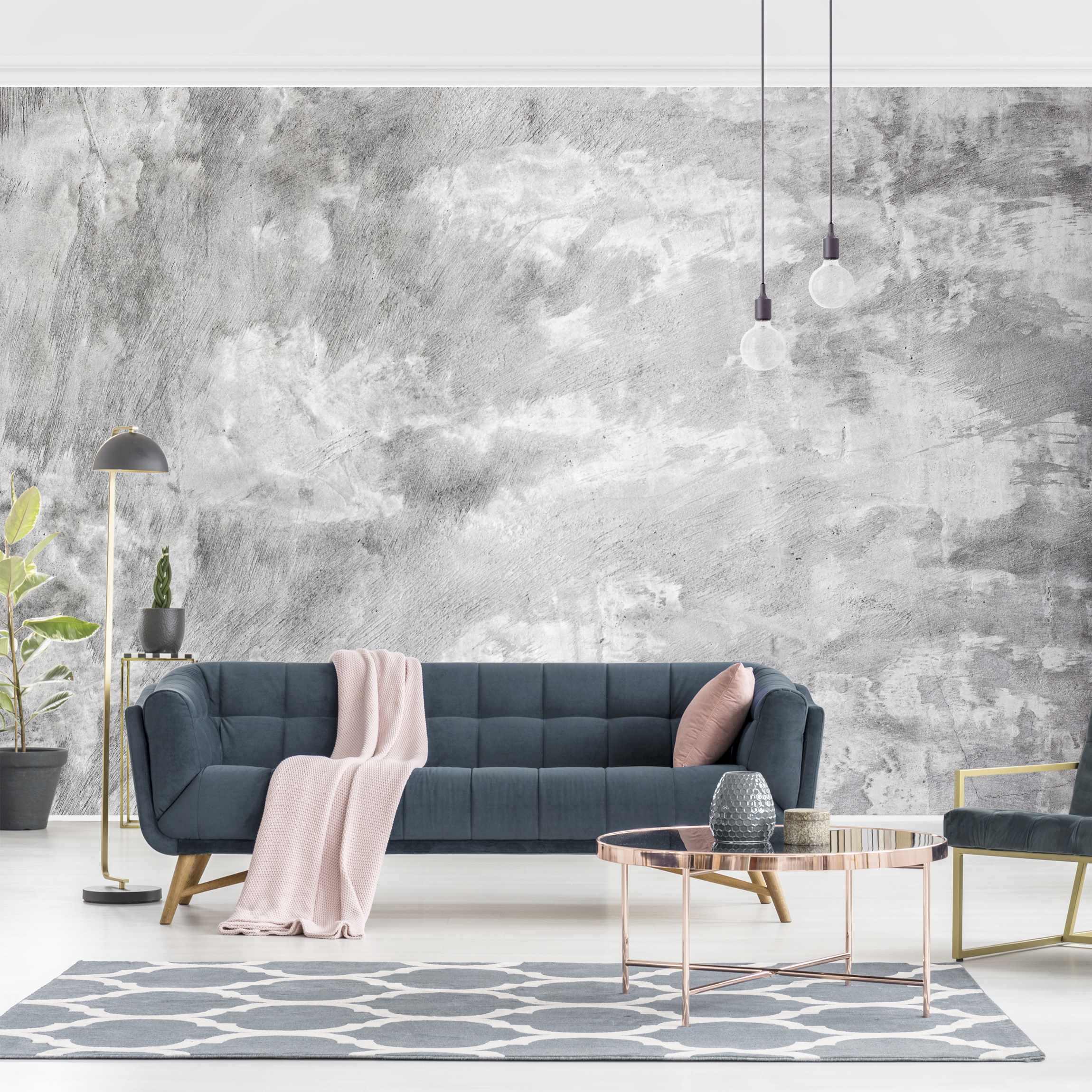 Fototapete Industrie-look Betonoptik