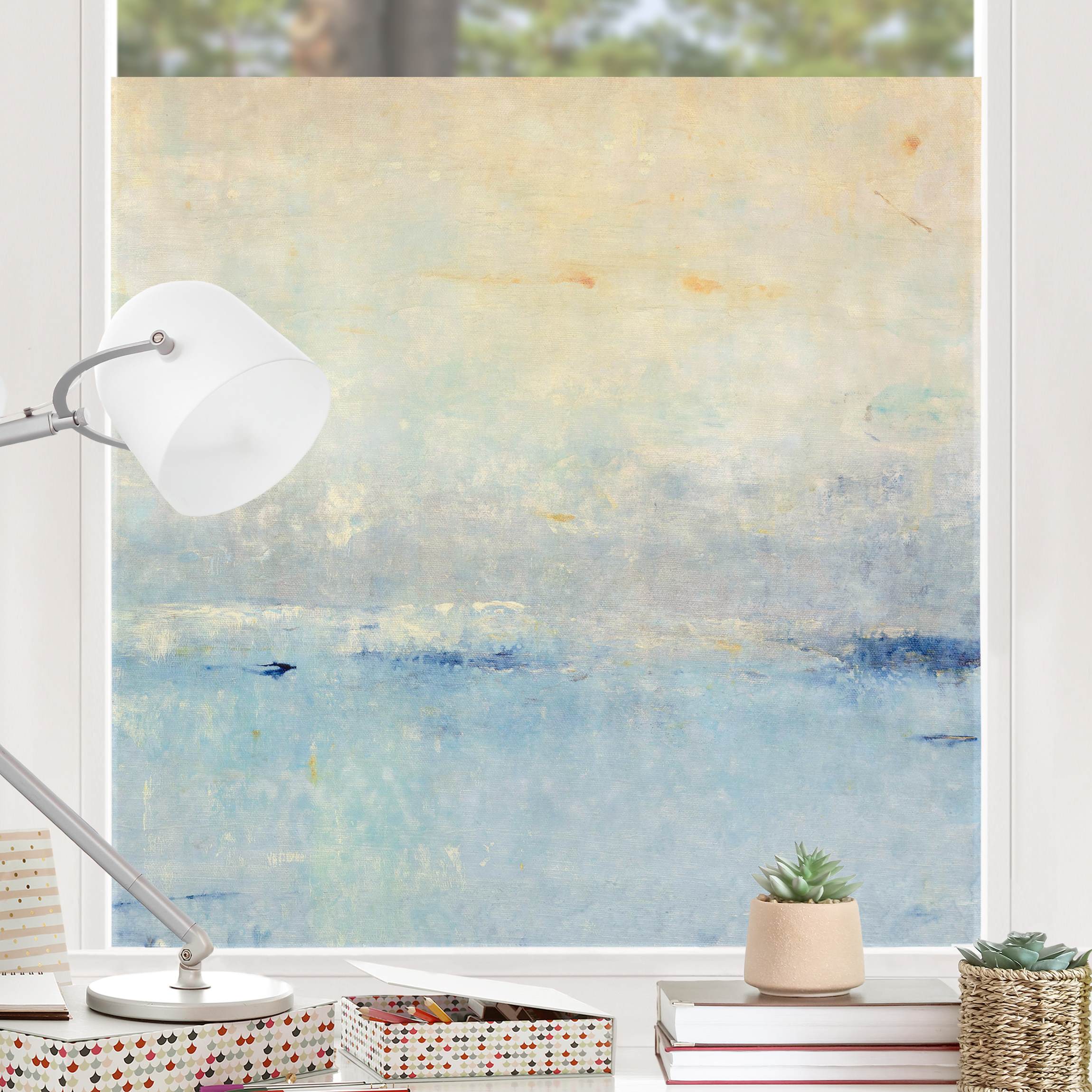 Fensterfolie Ins Meer fließende Sonne