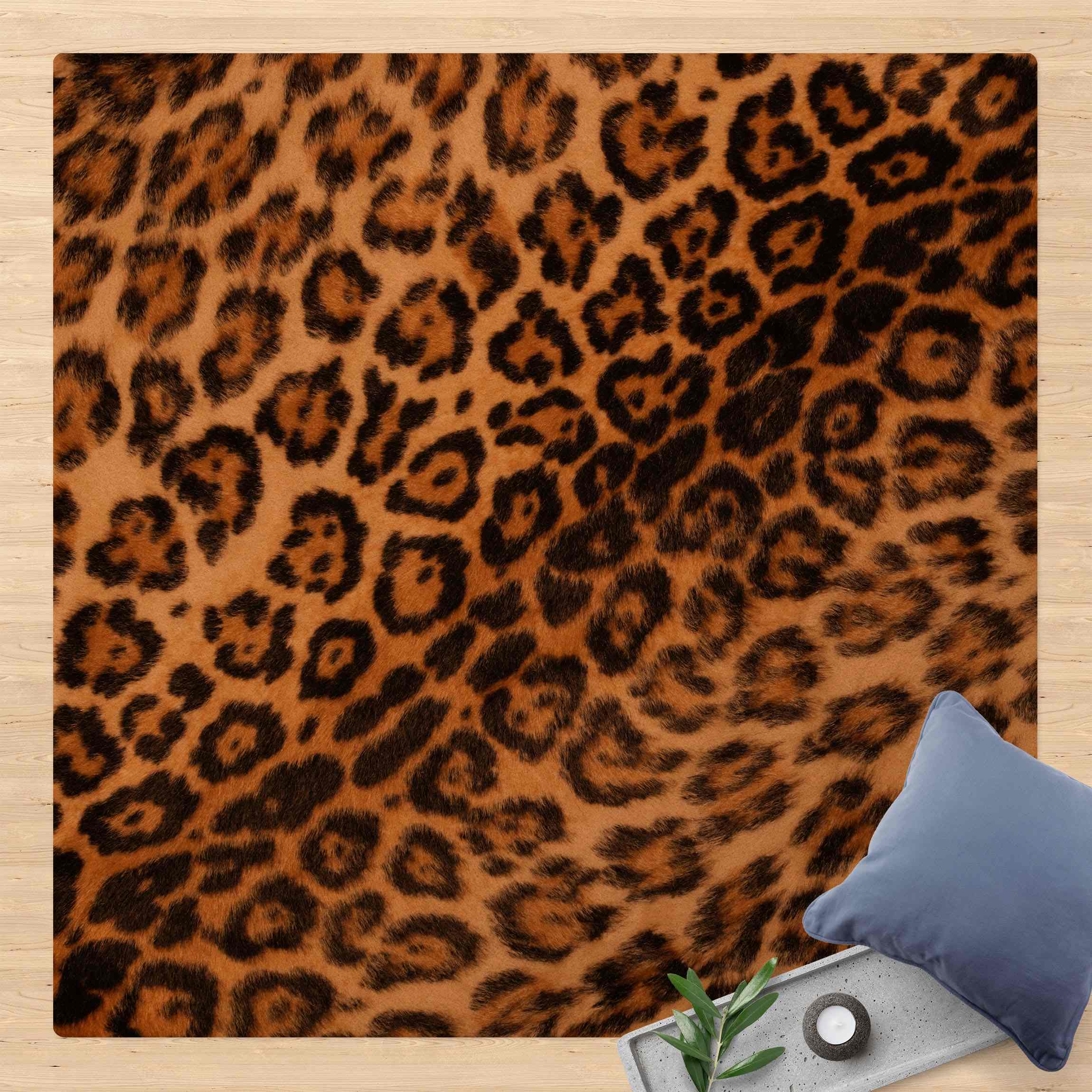 Kork-Teppich Jaguar Skin