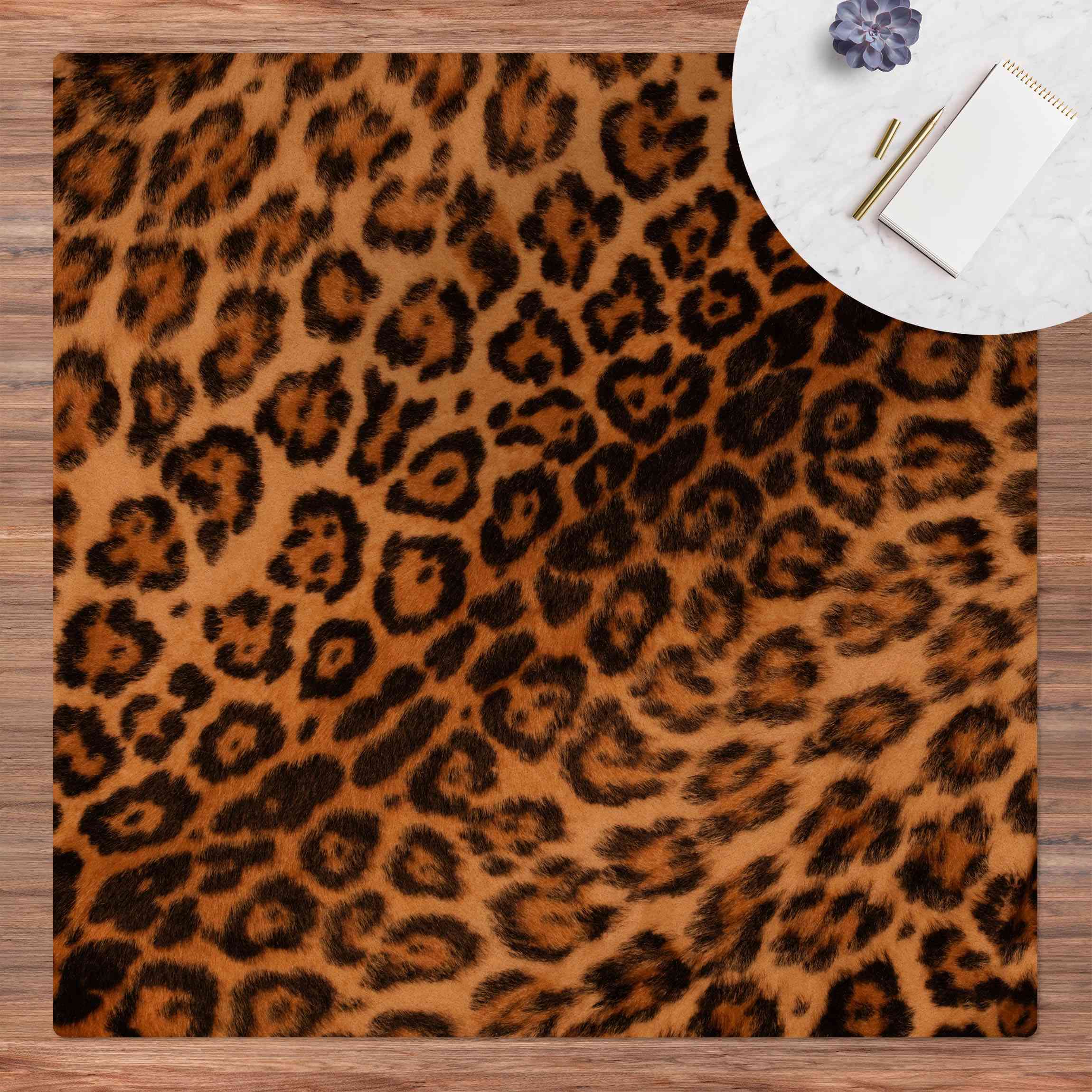 Kork-Teppich Jaguar Skin