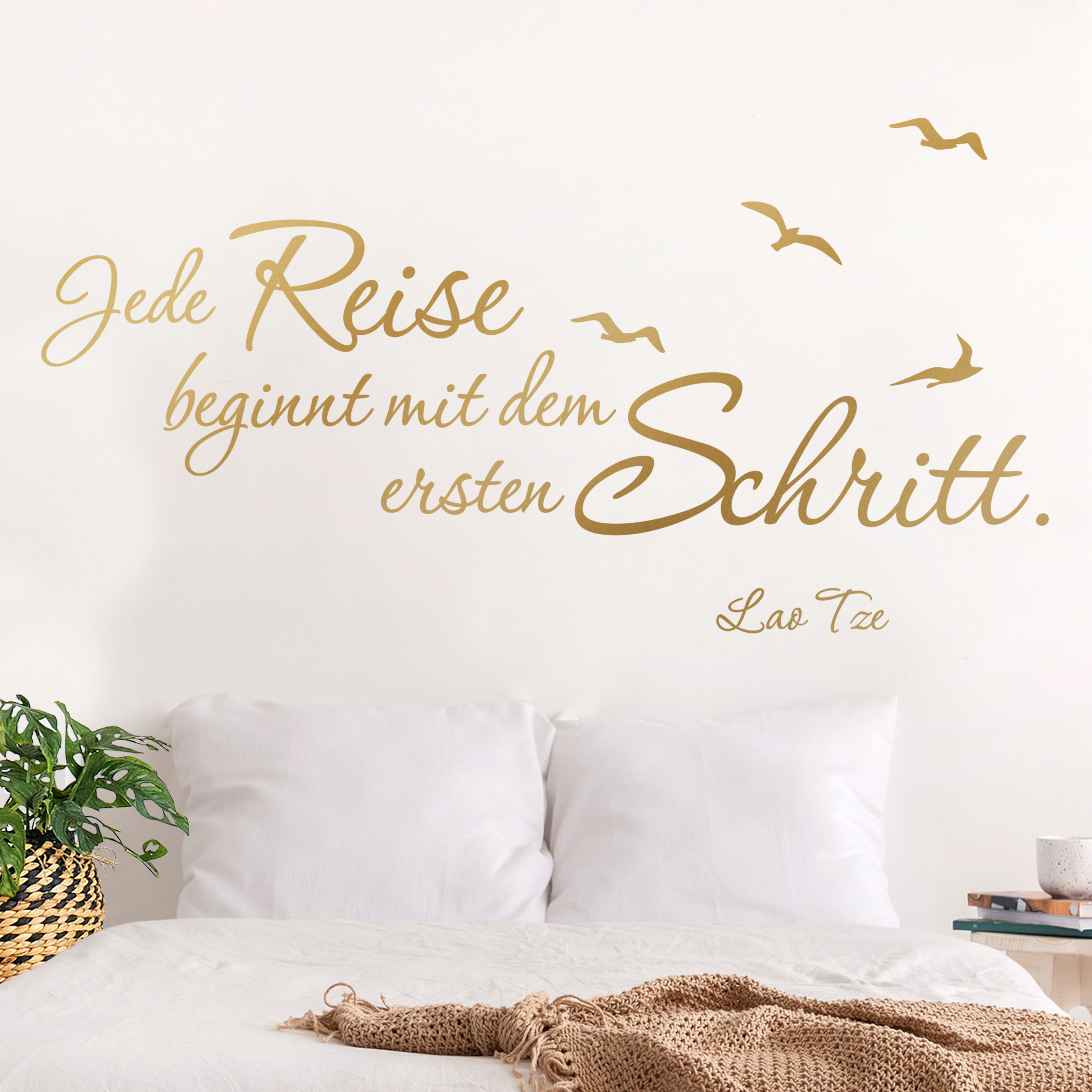 Wandtattoo Jede Reise beginnt