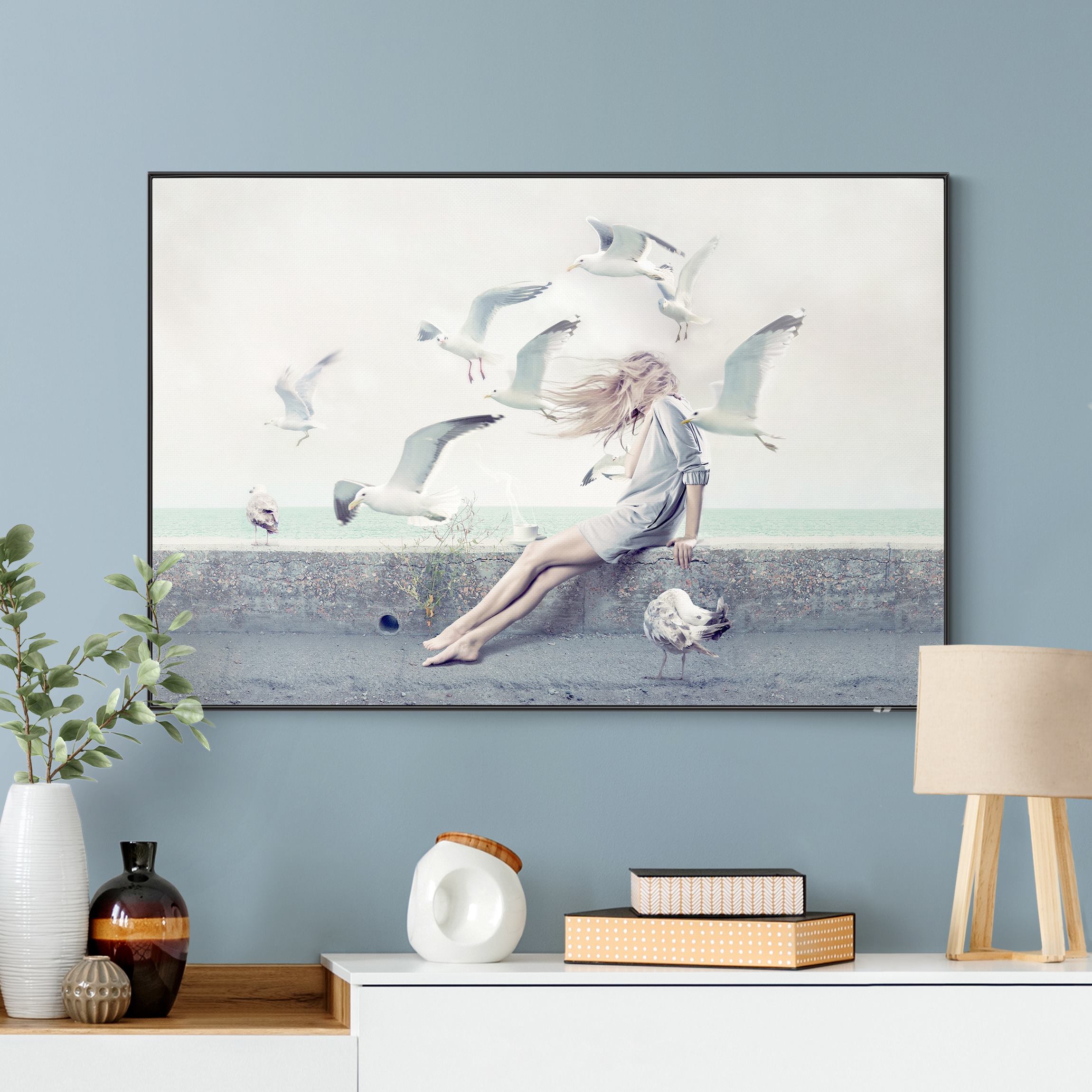 Wechselbild Kaffee am Meer