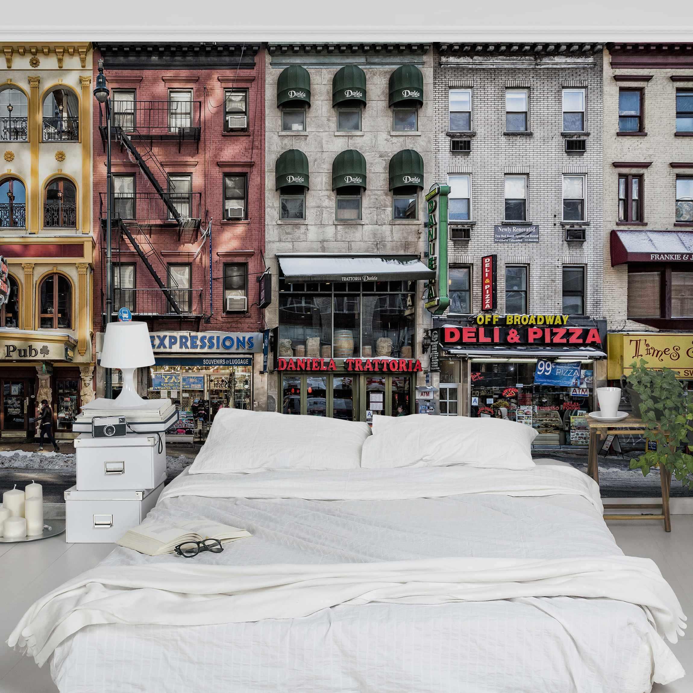 Fototapete Kalter Tag in NY