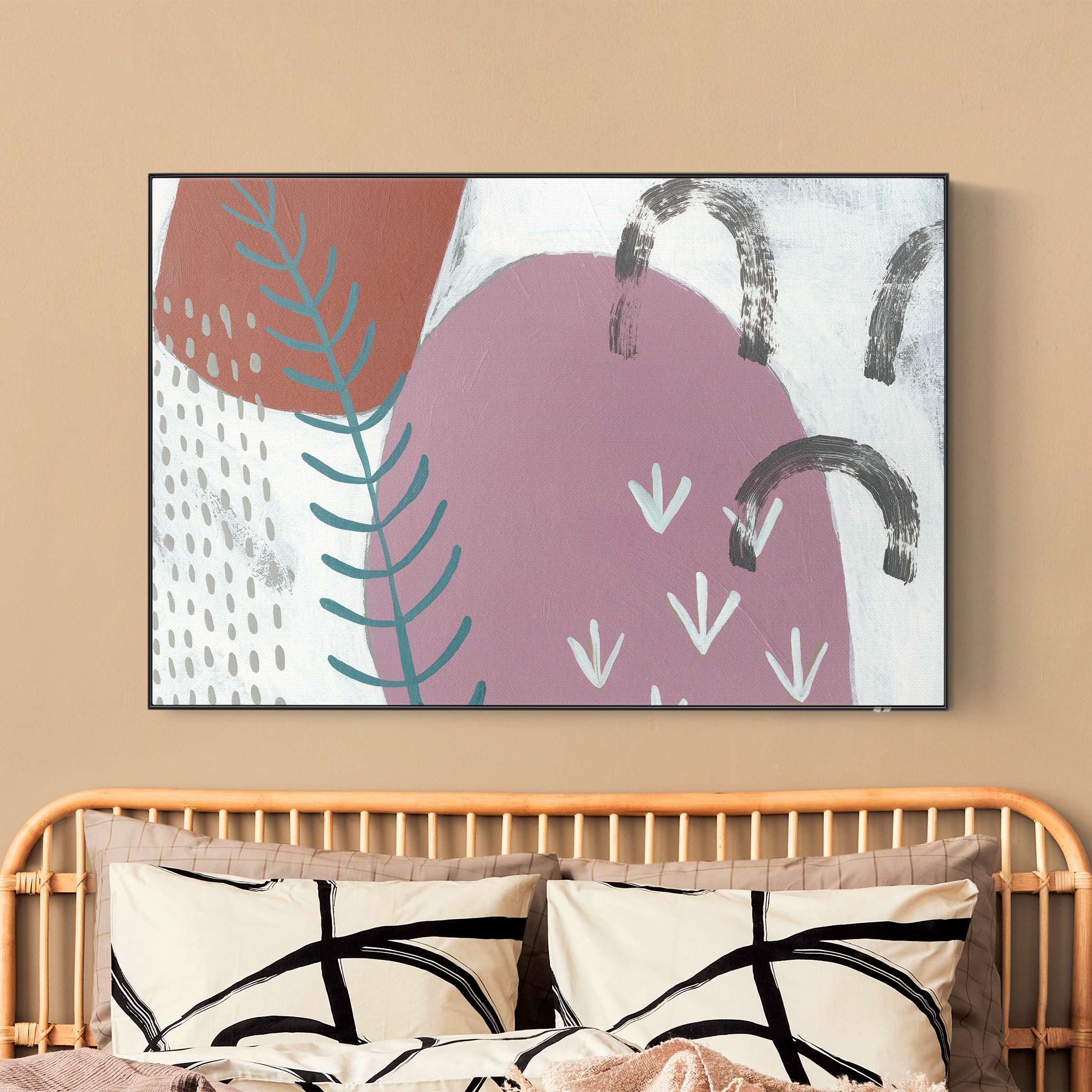 Akustik-Wechselbild Karneval der Formen in Beere II