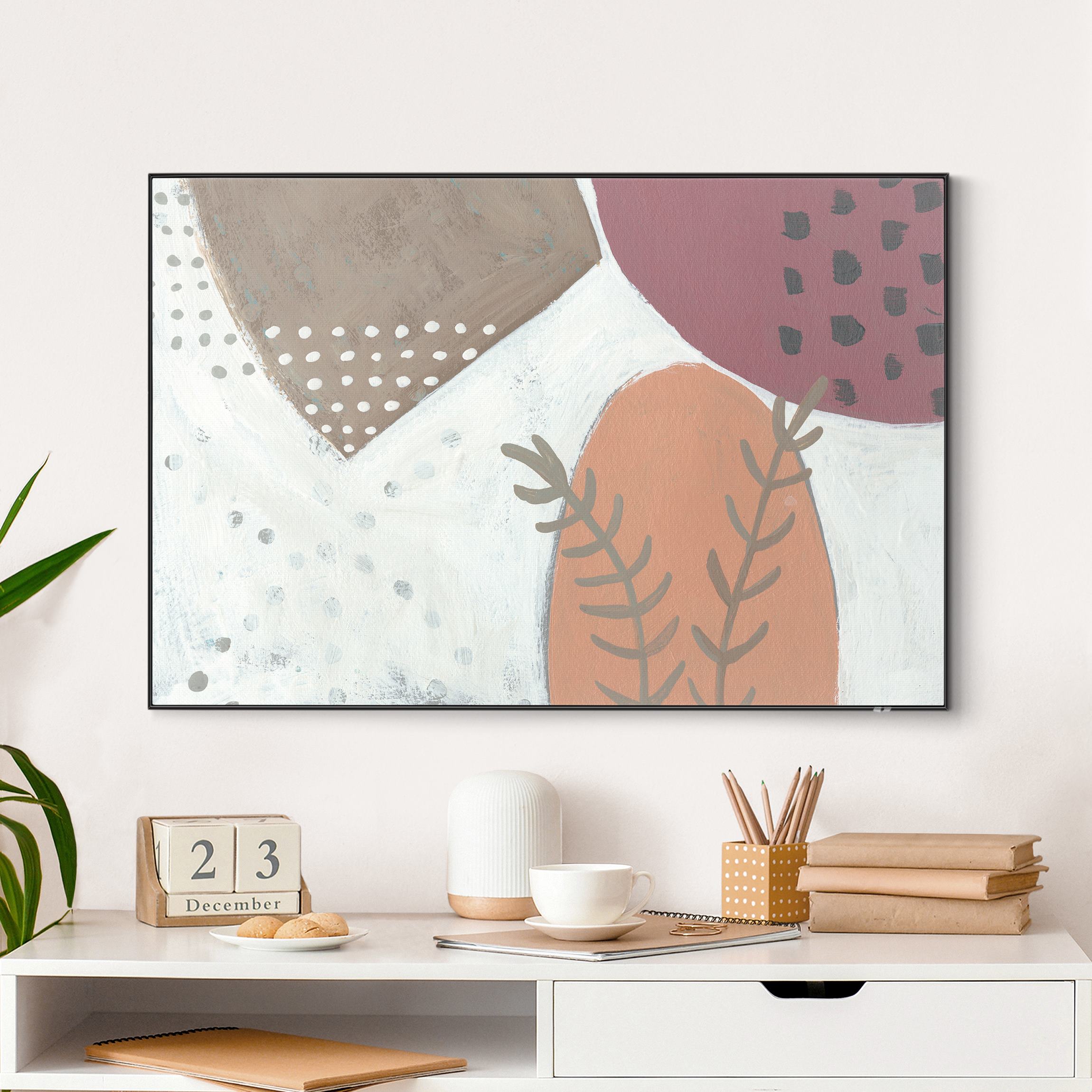 Wechselbild Karneval der Formen in Lachs II